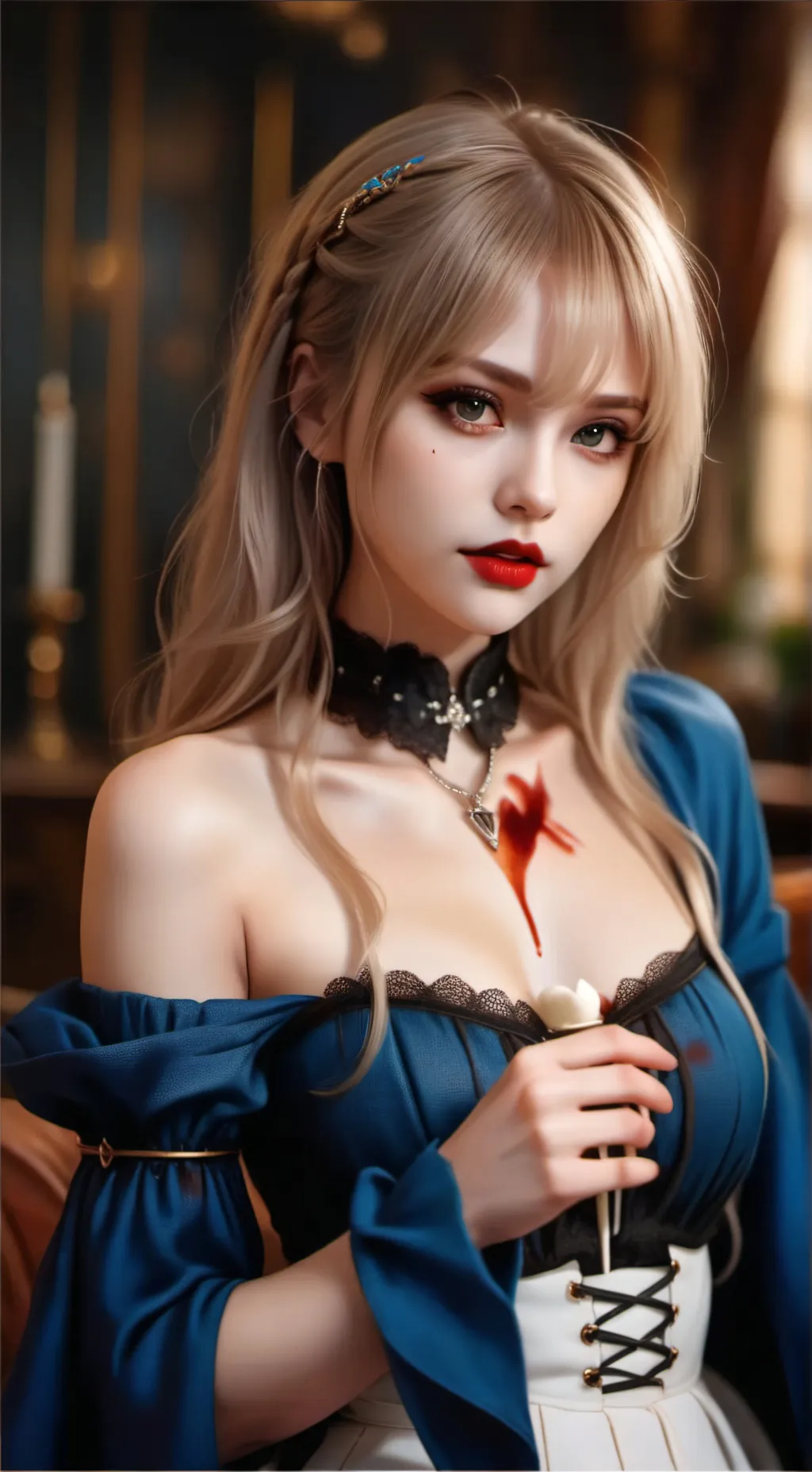 ai character: Aria background