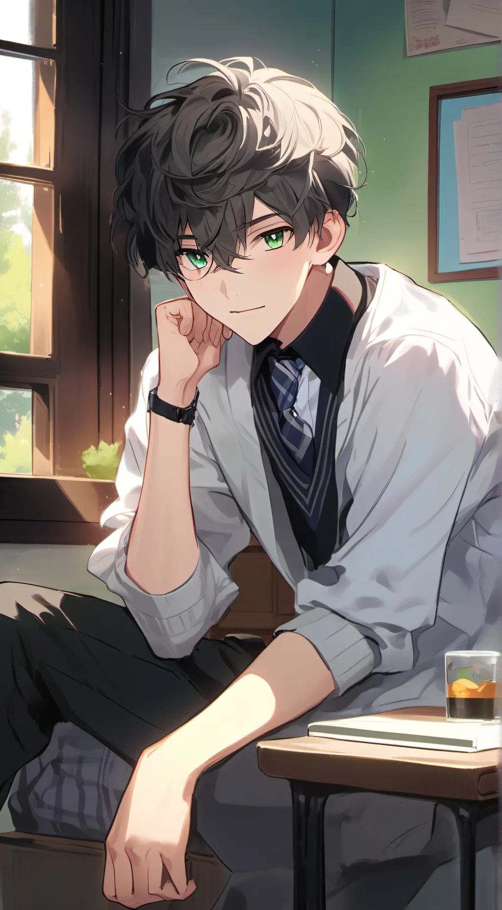 ai character: Mateo background