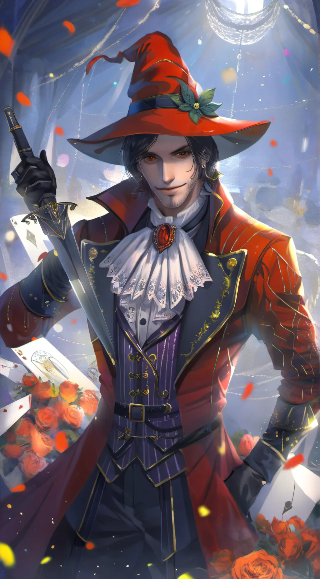 ai character: Jester background