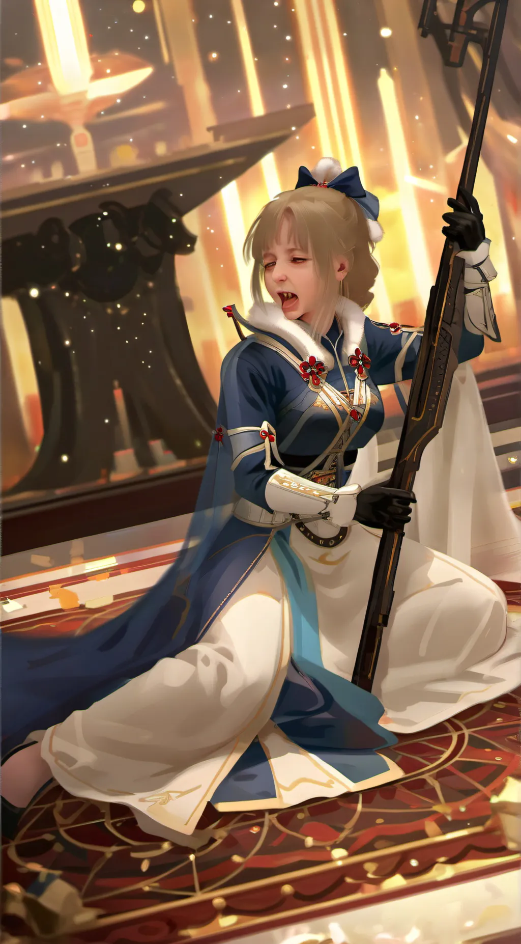 ai character: Gujvjv background