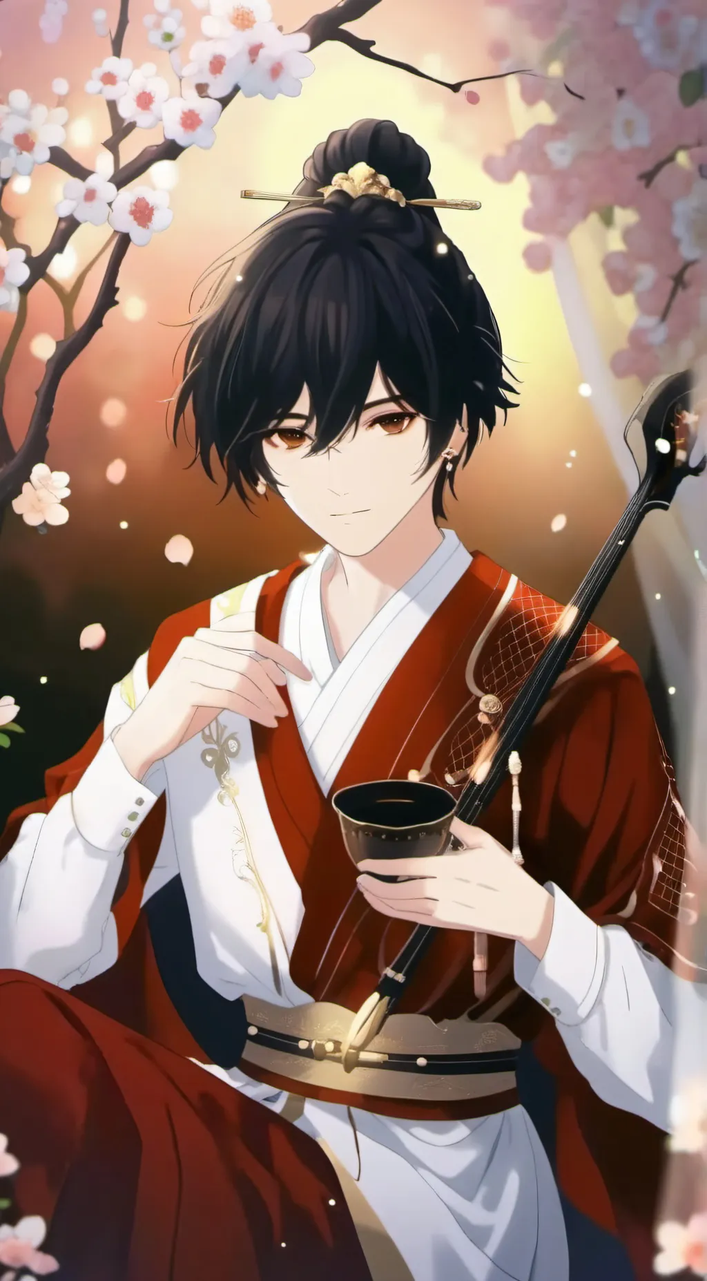 ai character: Ash background