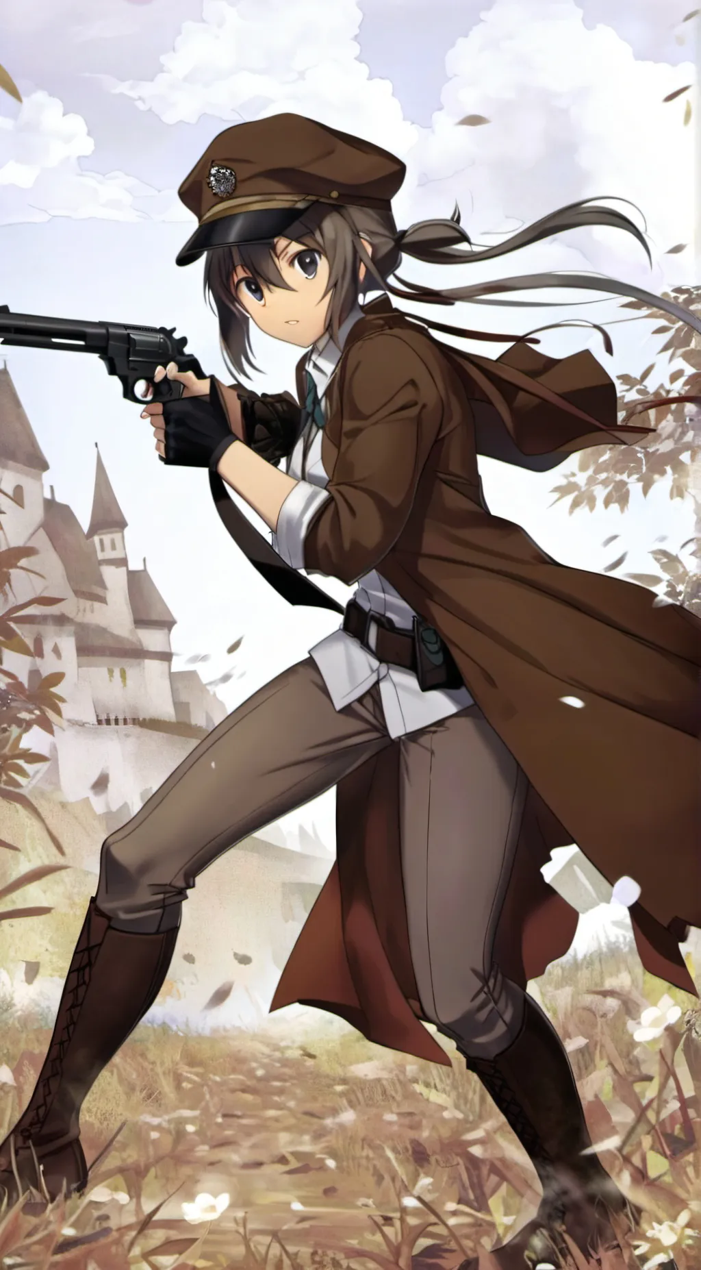 ai character: kino background