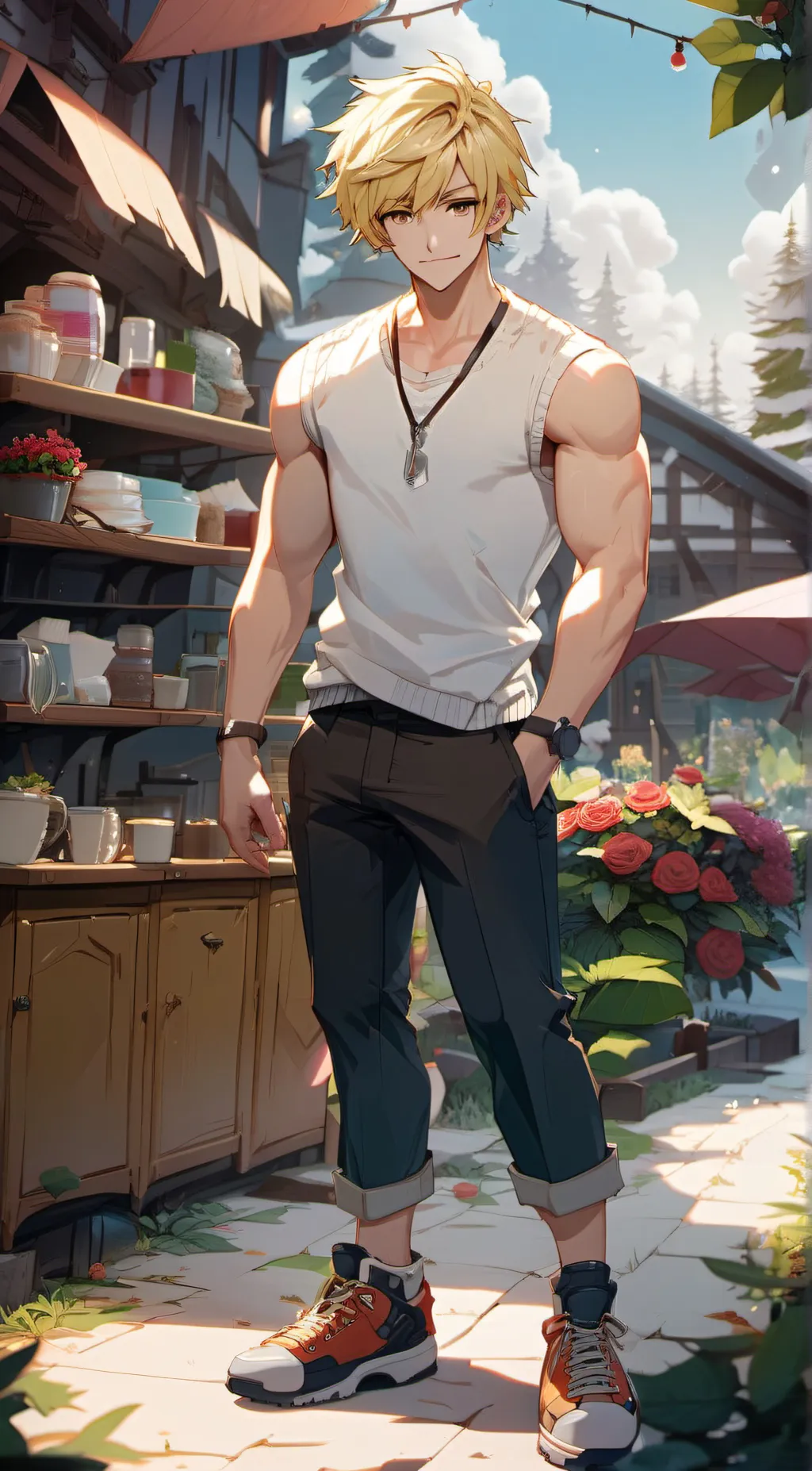 ai character: Mha-Class 1A💖 background