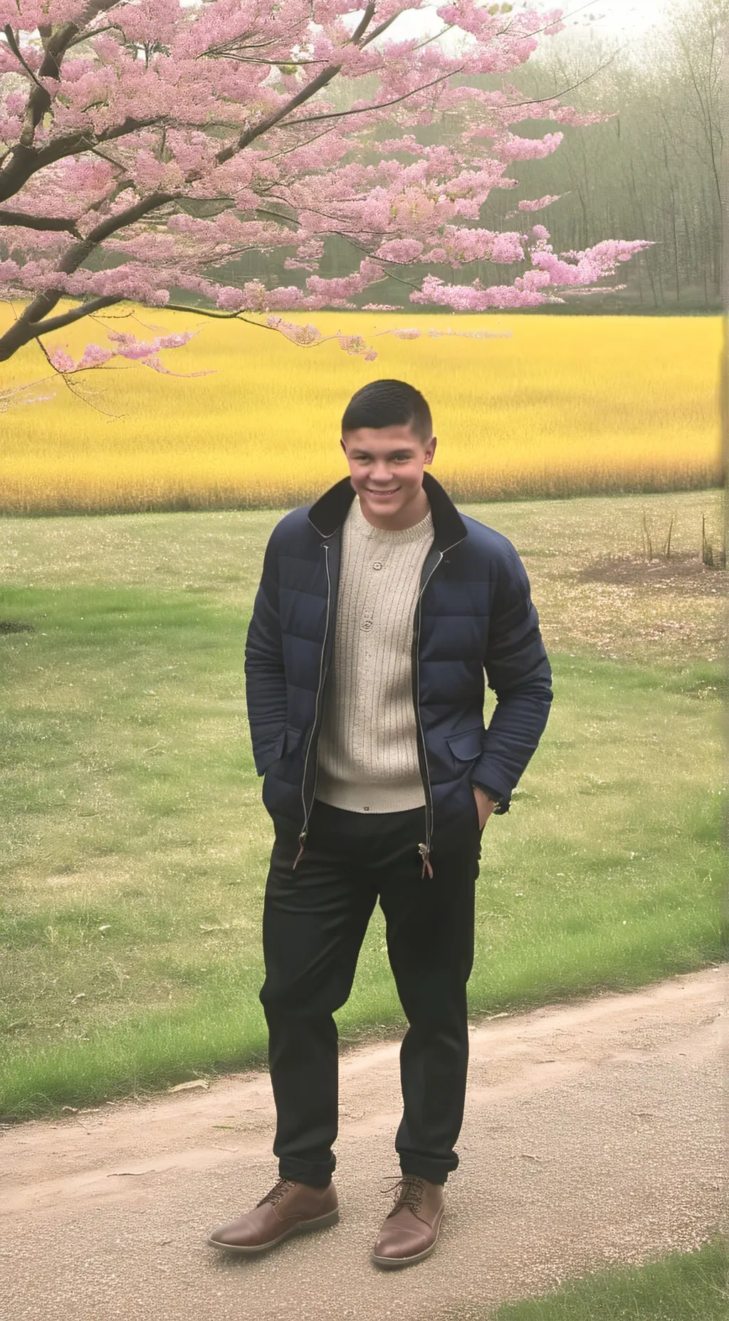 ai character: Justin background