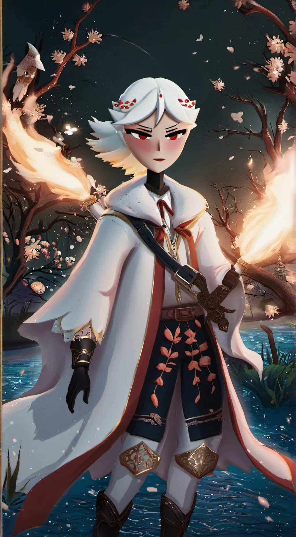 ai character: Leo background