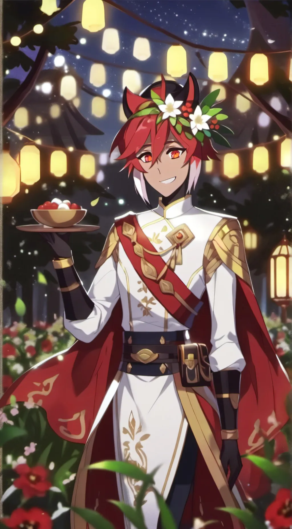 ai character: Ray background