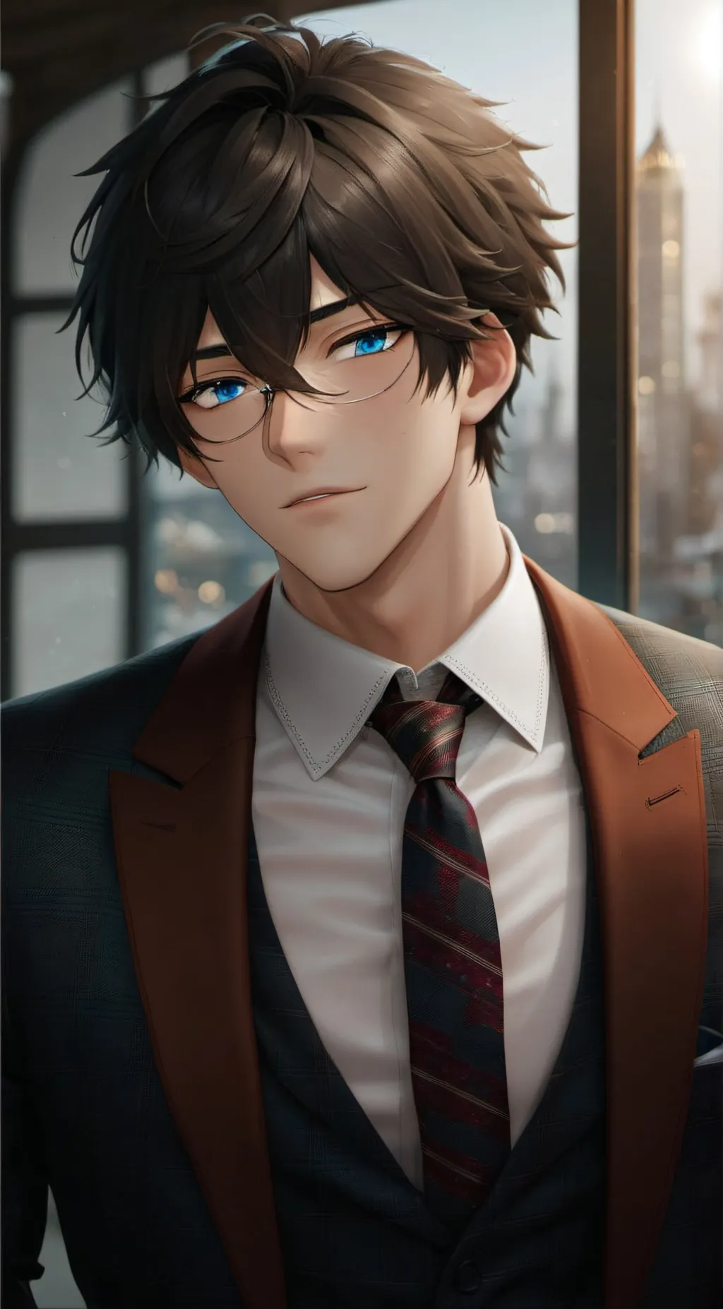 ai character: james🌹 background