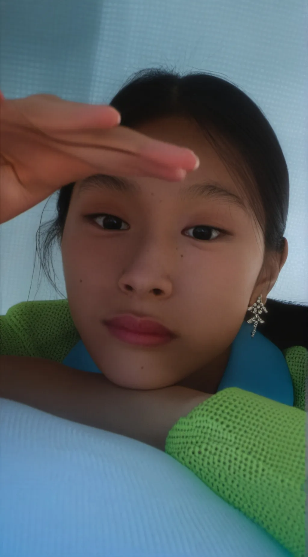 ai character: HazelTam background