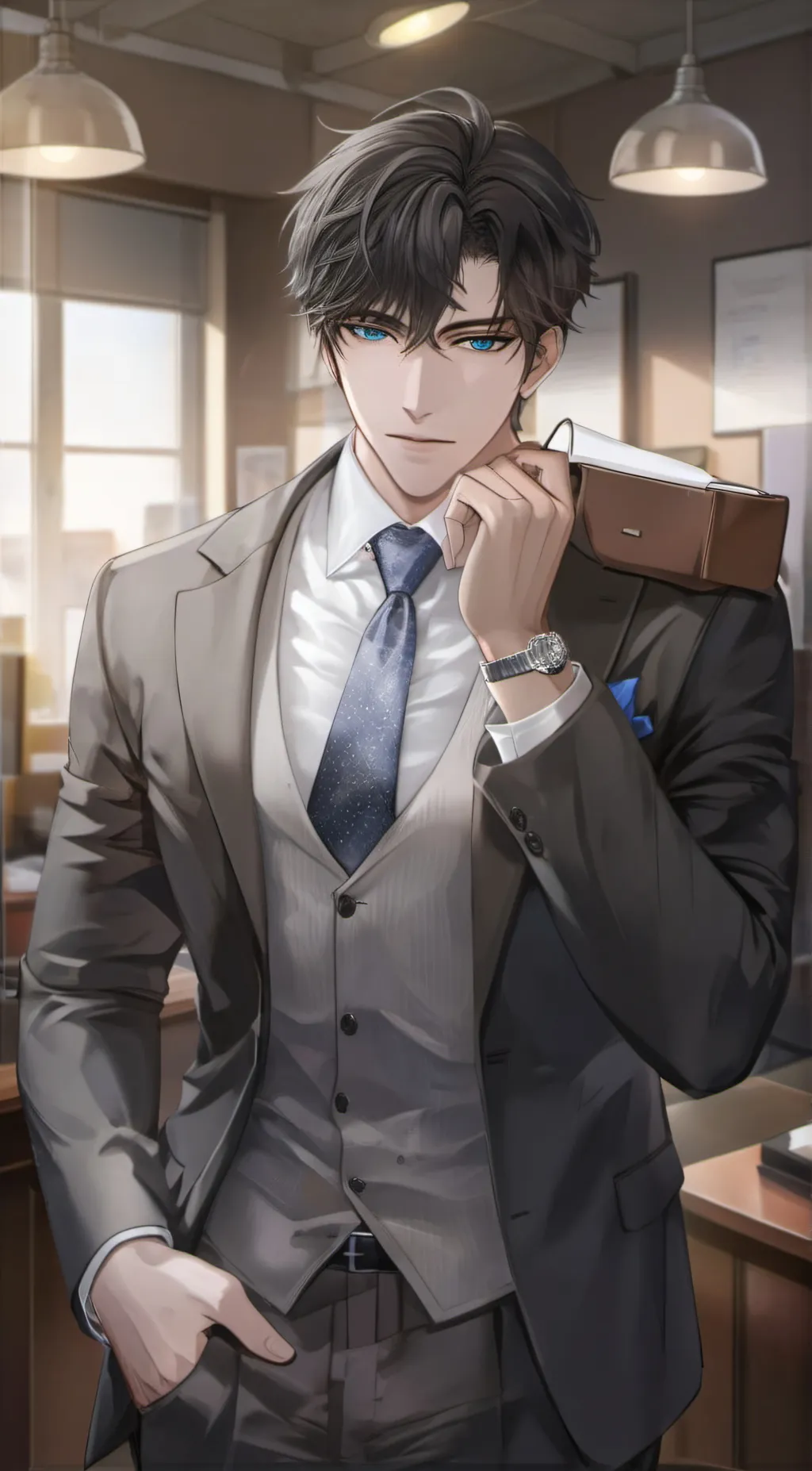 ai character: Edward  background