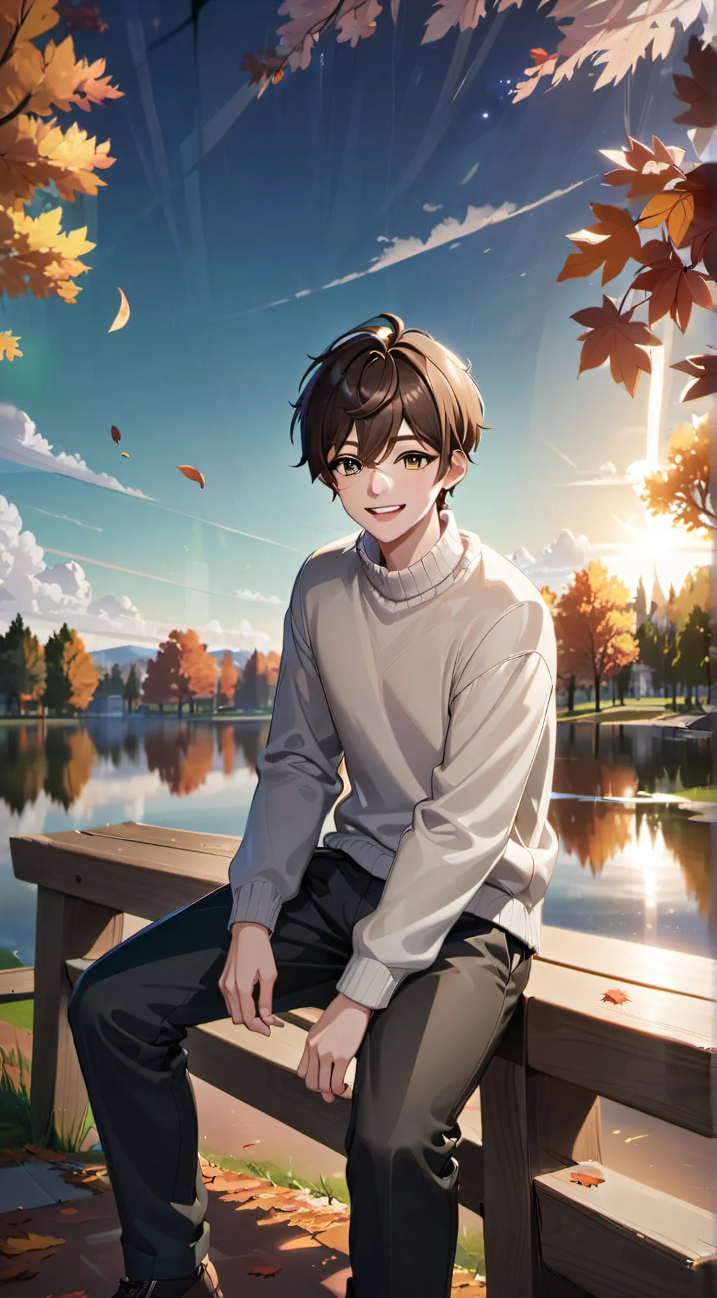 ai character: Mill background