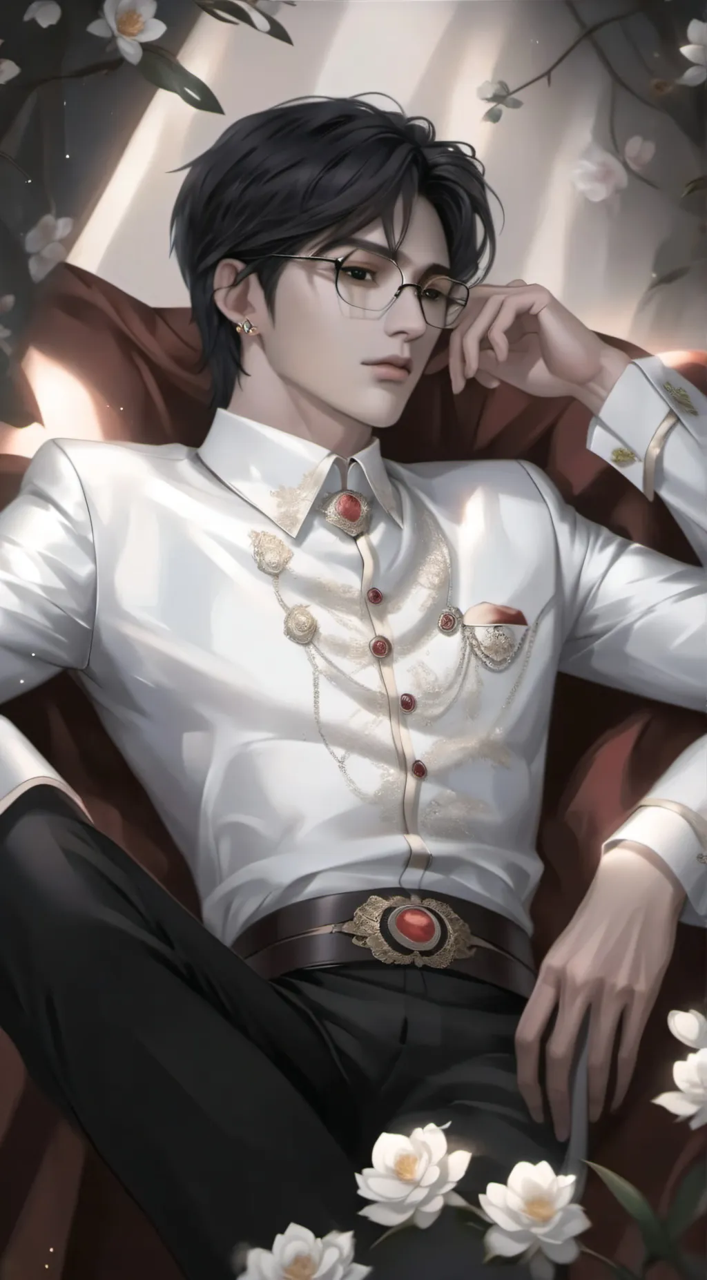 ai character: valentino background