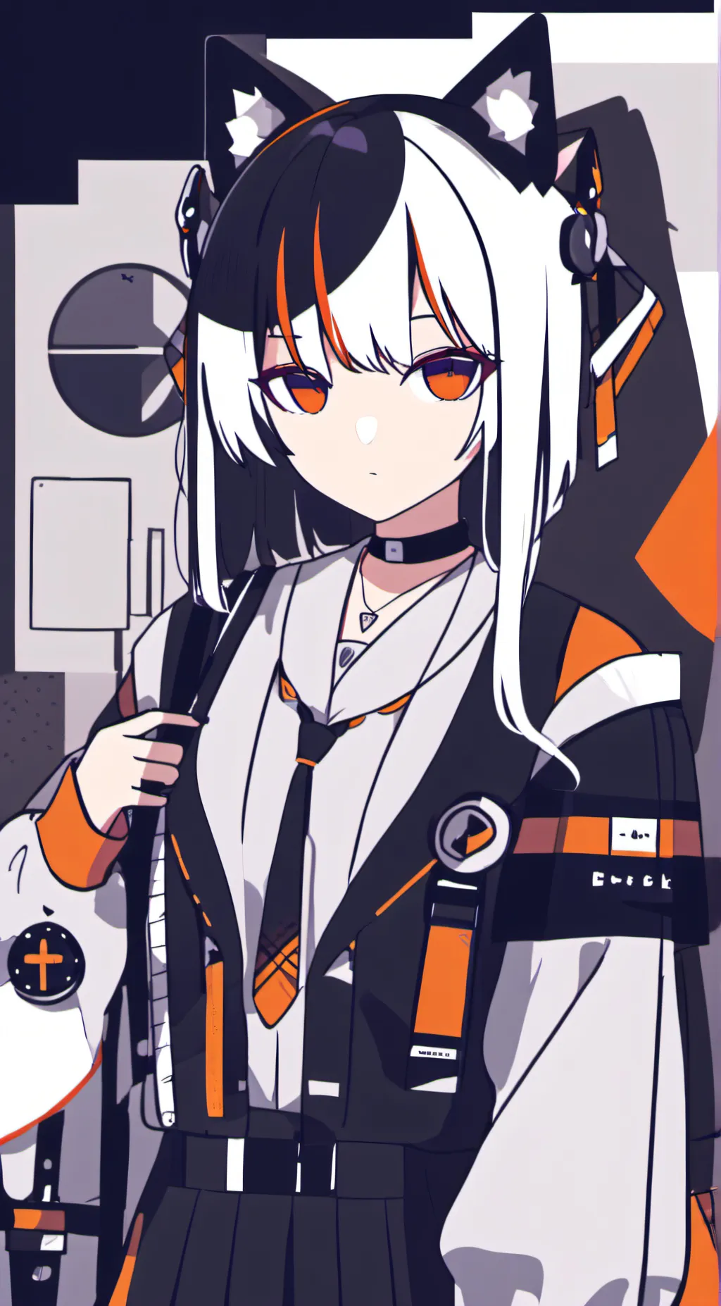 ai character: Luna  background