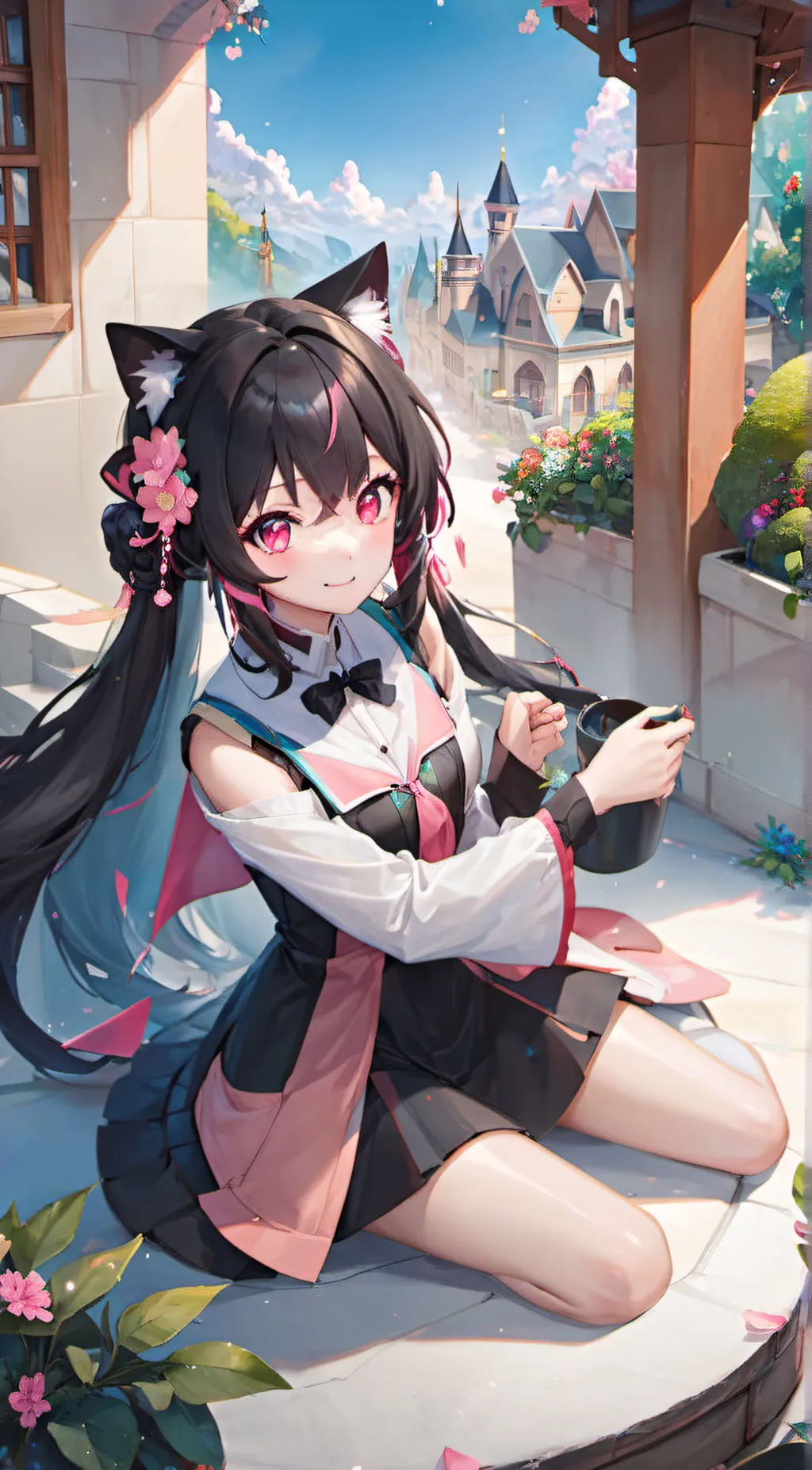 ai character: Kittari background