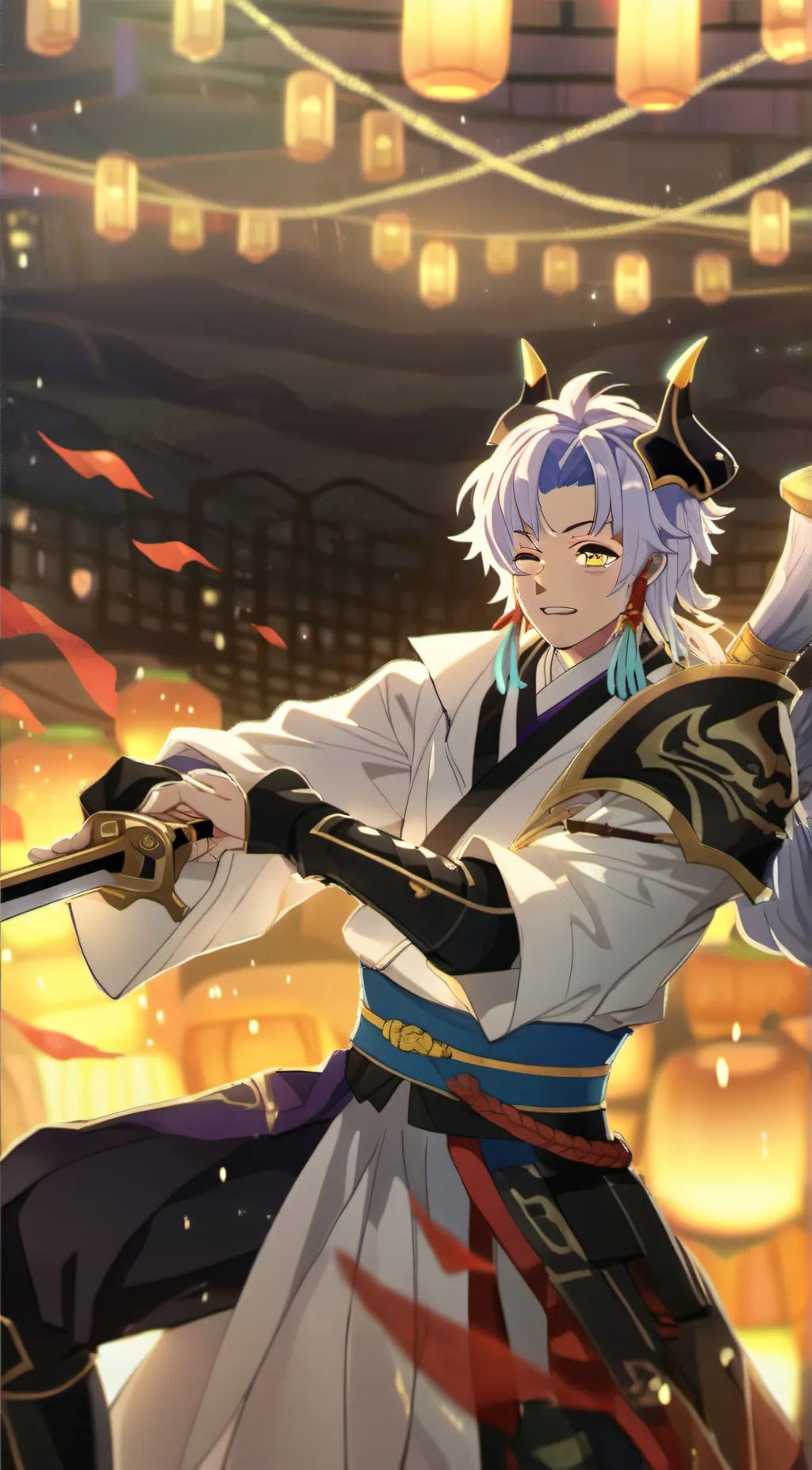 ai character: Hashiras but boys background