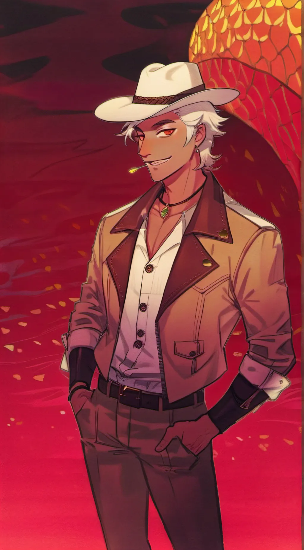 ai character: vox background