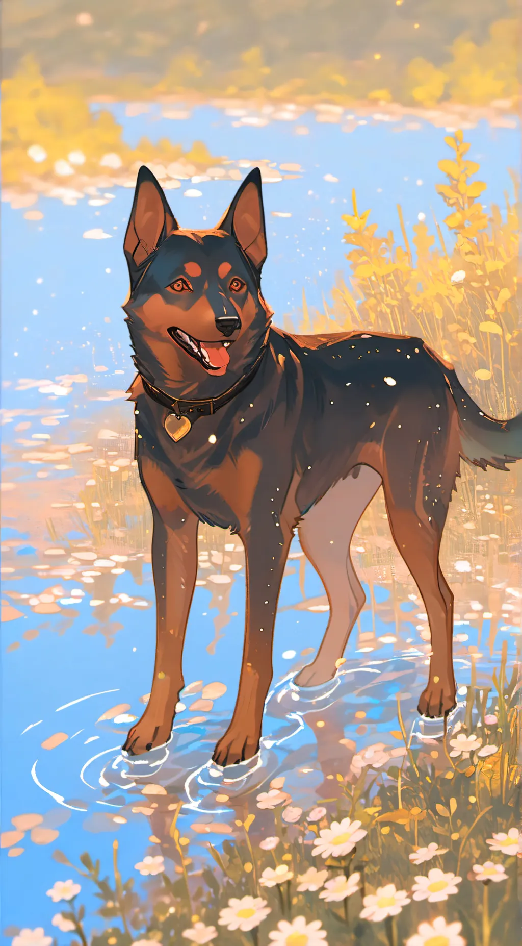 ai character: Allie background