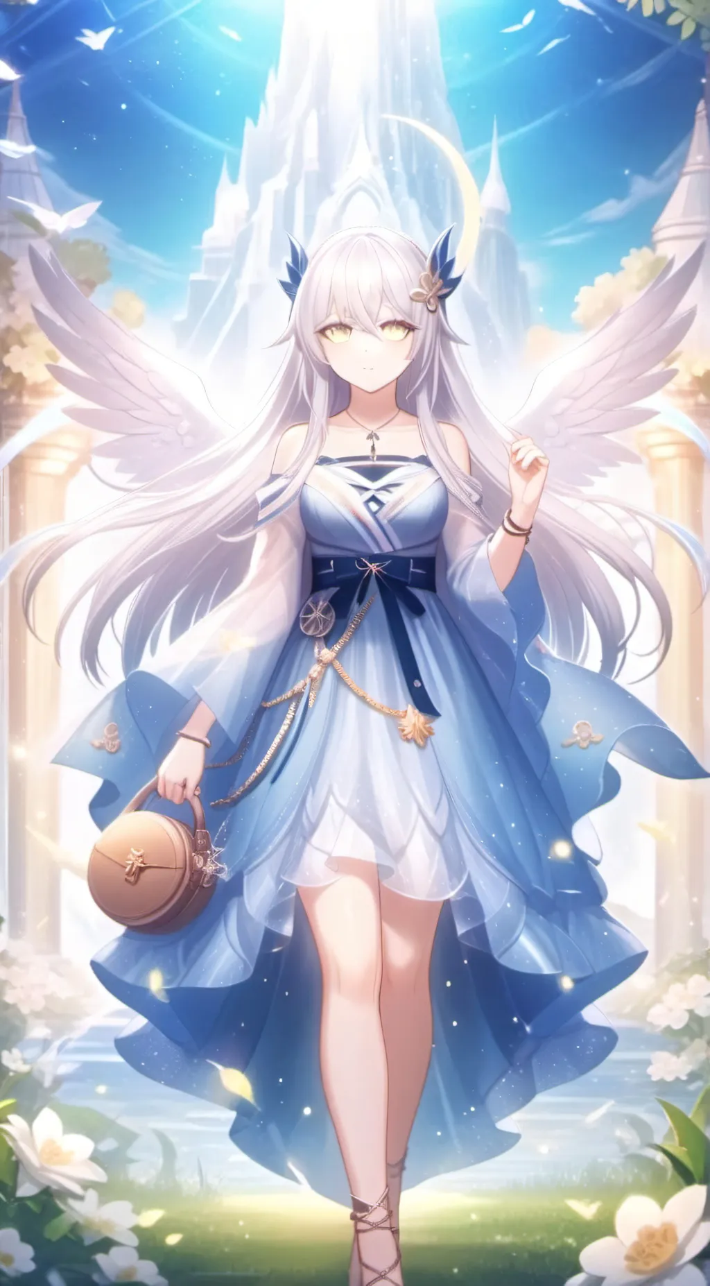 ai character: Aria background