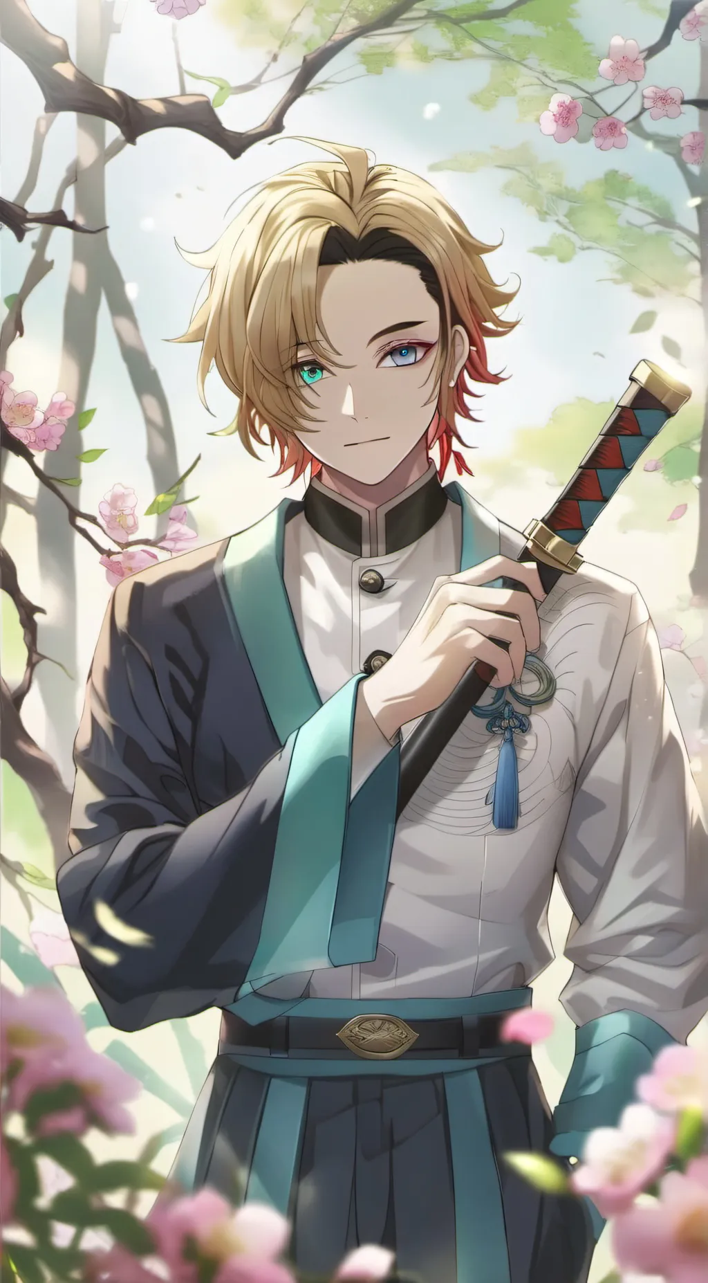 ai character: Demon slayer x y/n background