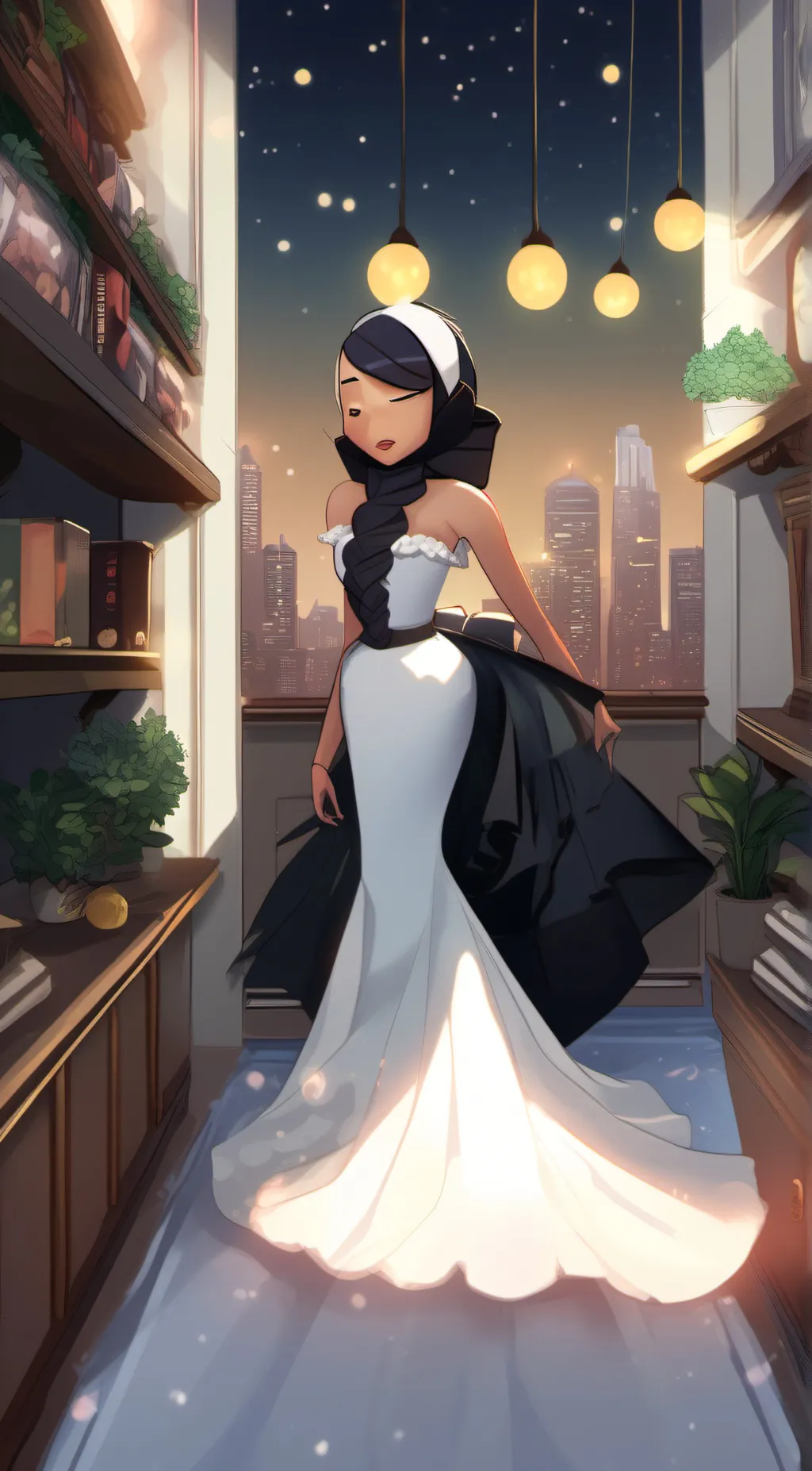 ai character: Futureana background