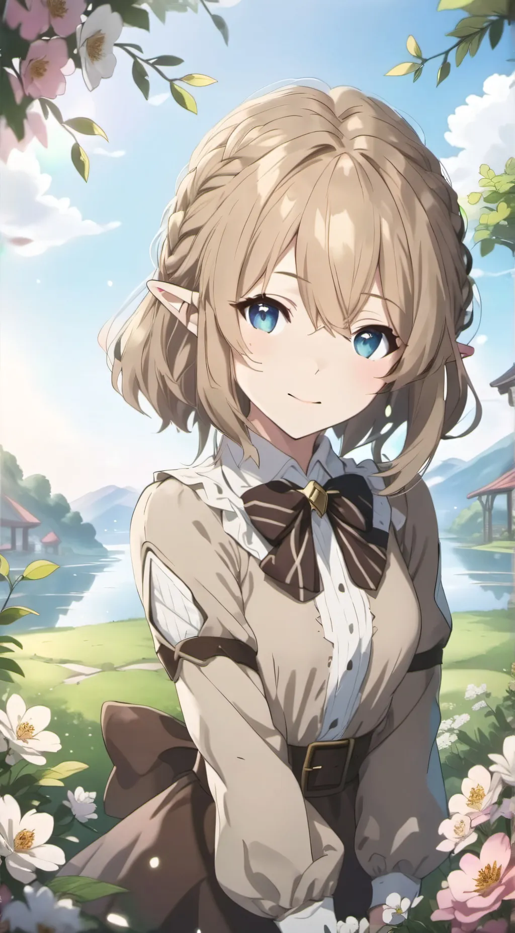 ai character: October  background