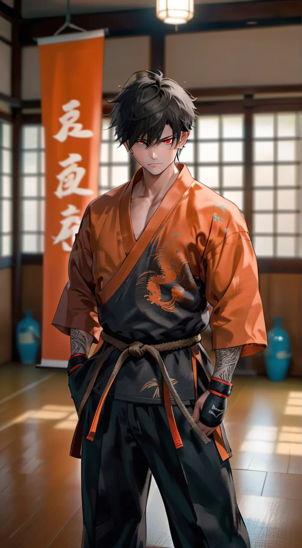 ai character: Haki background