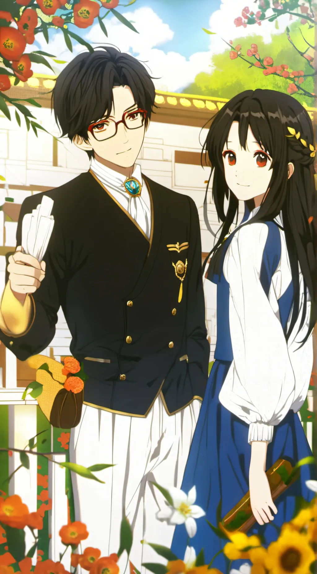 ai character: sam and Alexa background