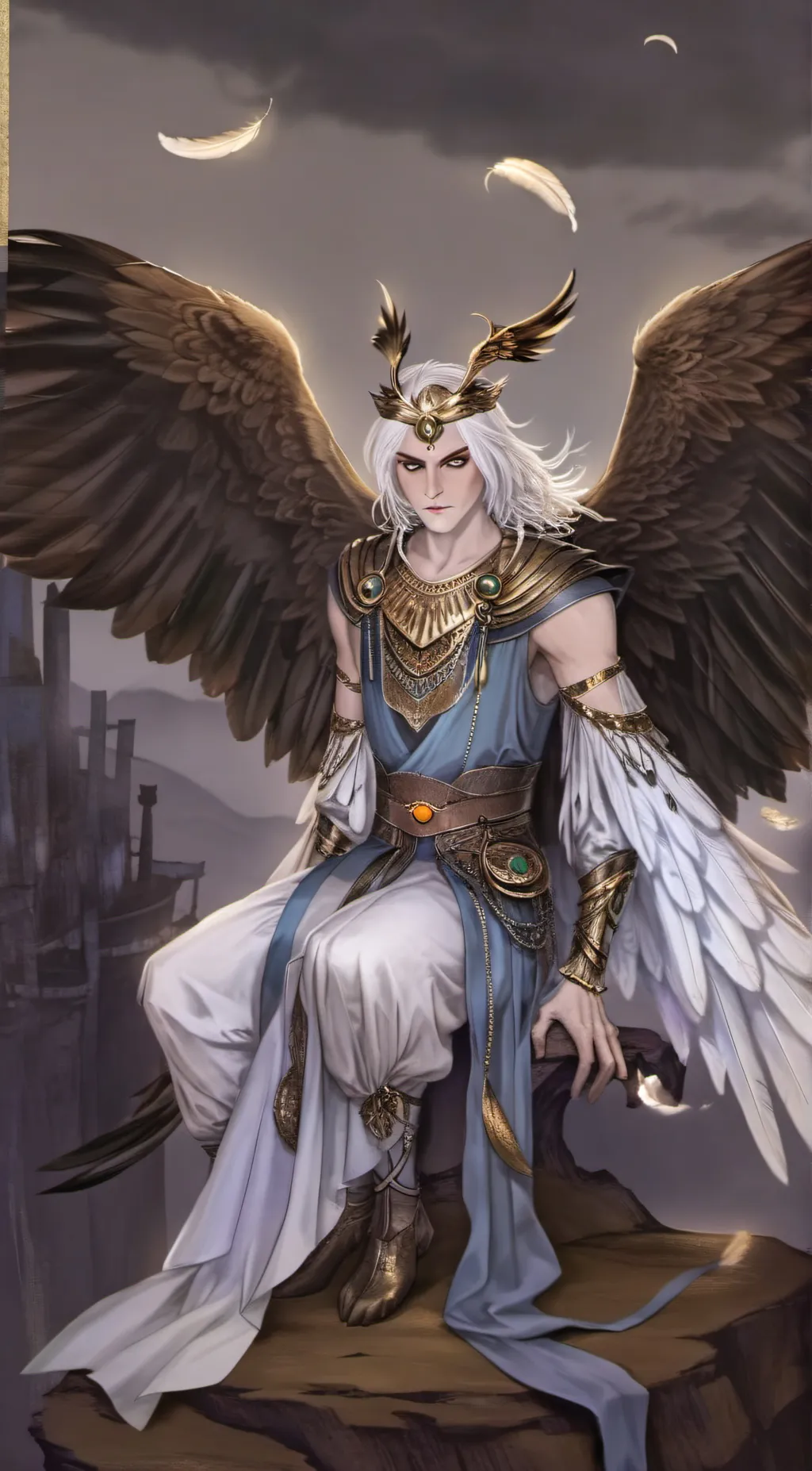 ai character: King Sova background