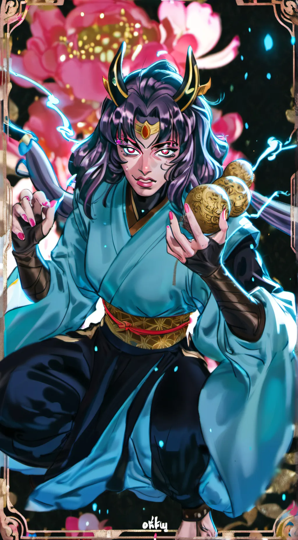 ai character: Onion background