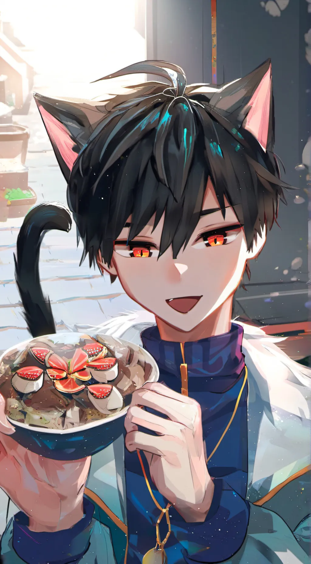 ai character: Kiyoshi  background