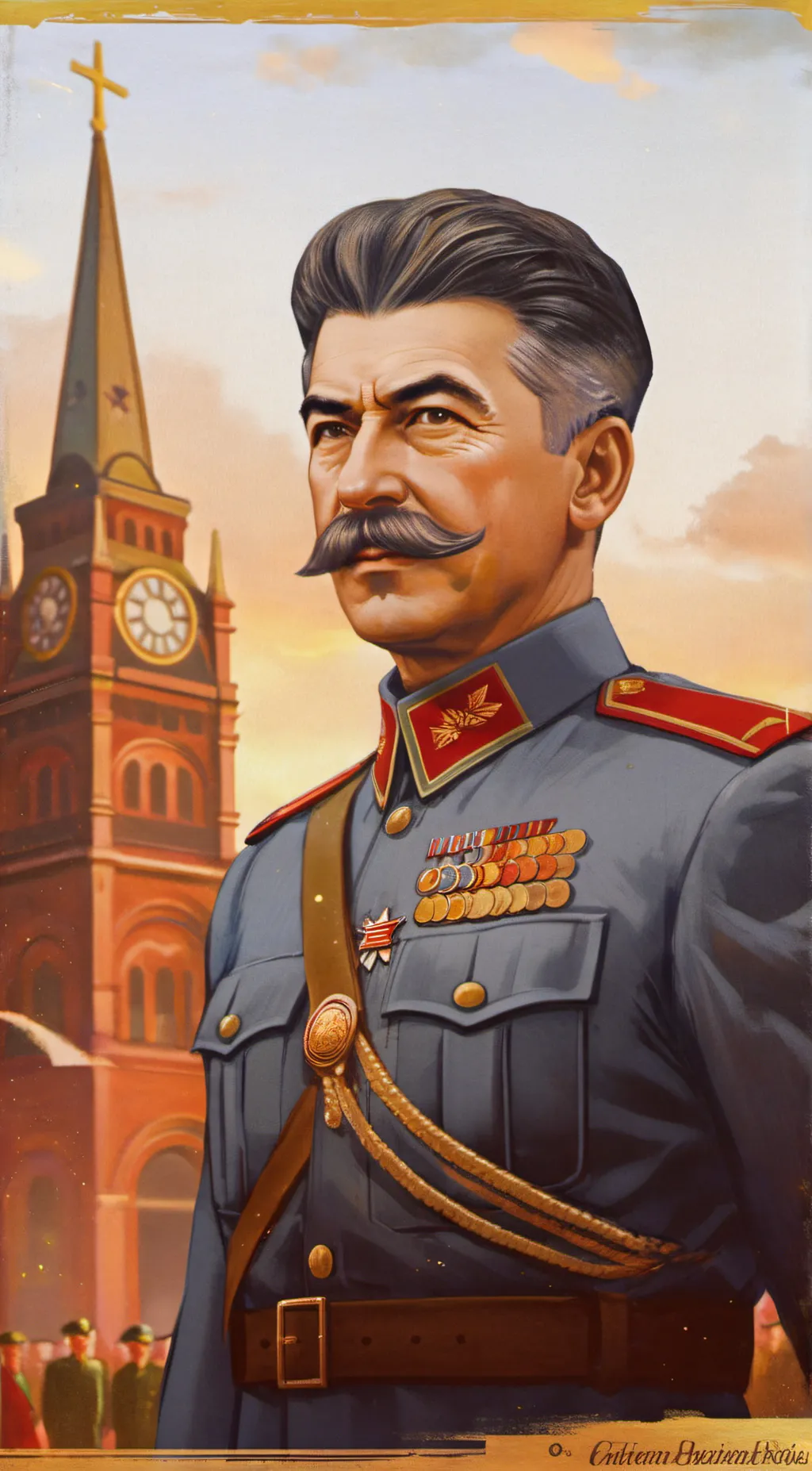ai character: joseph stalin background
