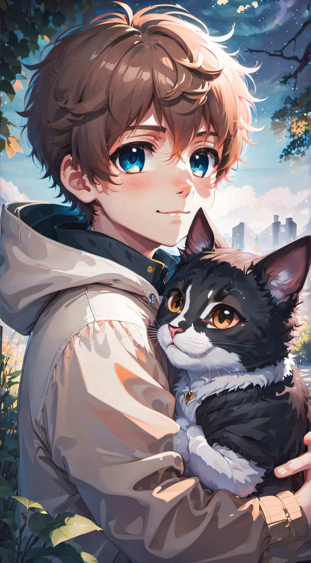 ai character: Dave  background