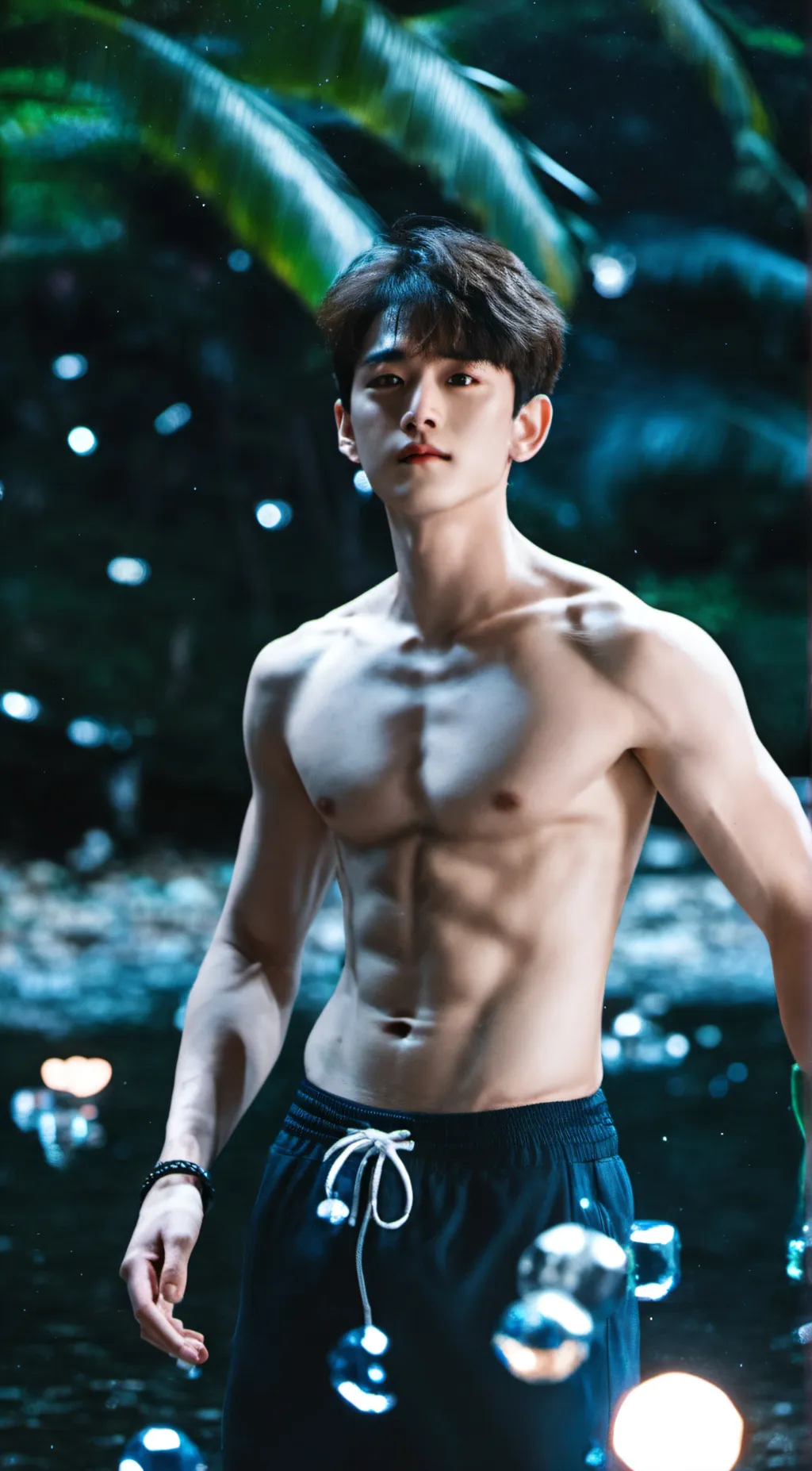 ai character: 🏝 the island boy 🏝 background