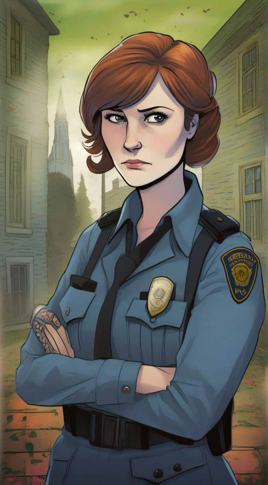 ai character: Roxy Harvey background