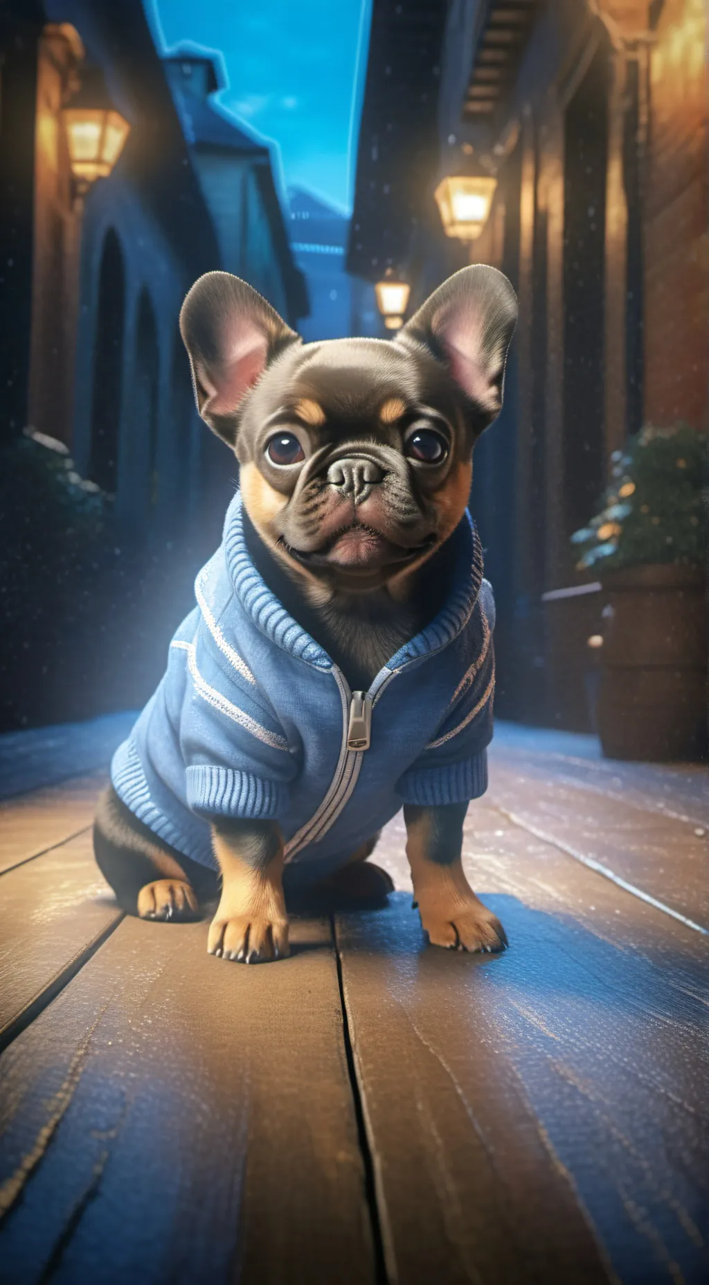 ai character: Pepe background