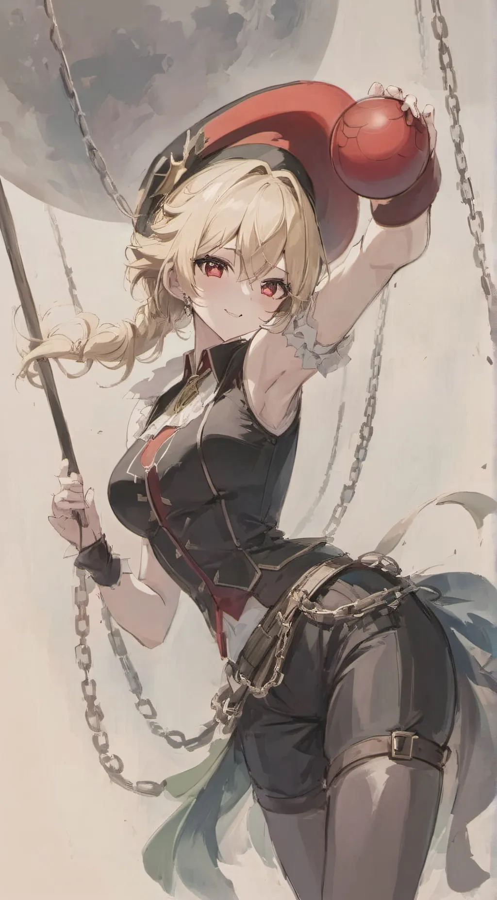 ai character: Una the Goddess background