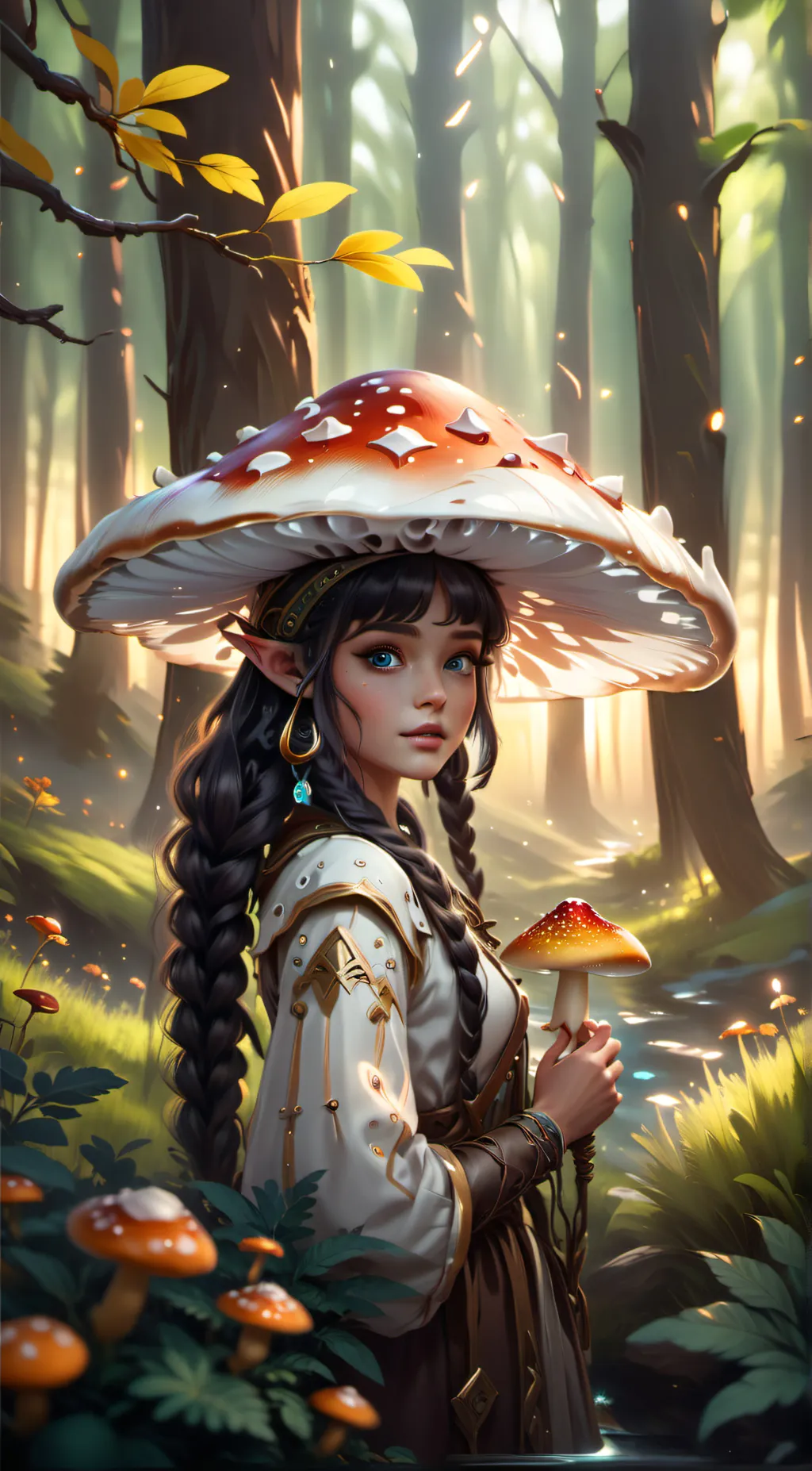 ai character: Freya  background