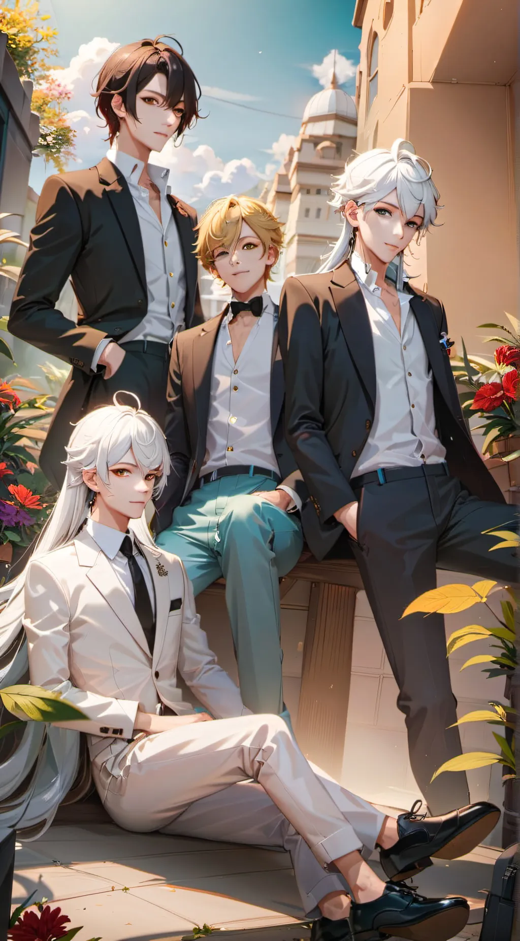 ai character: DARK FALL … background