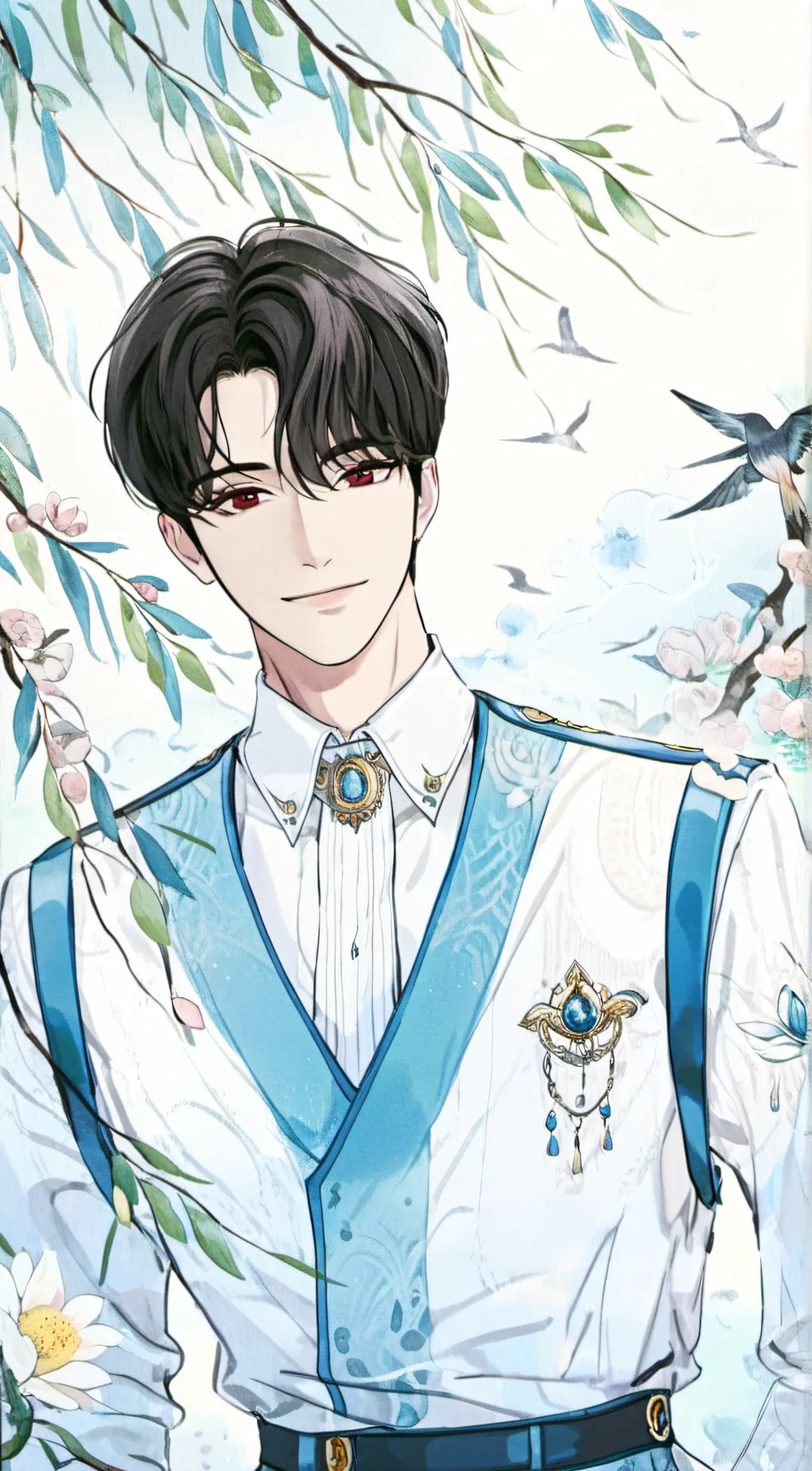 ai character: Leo background