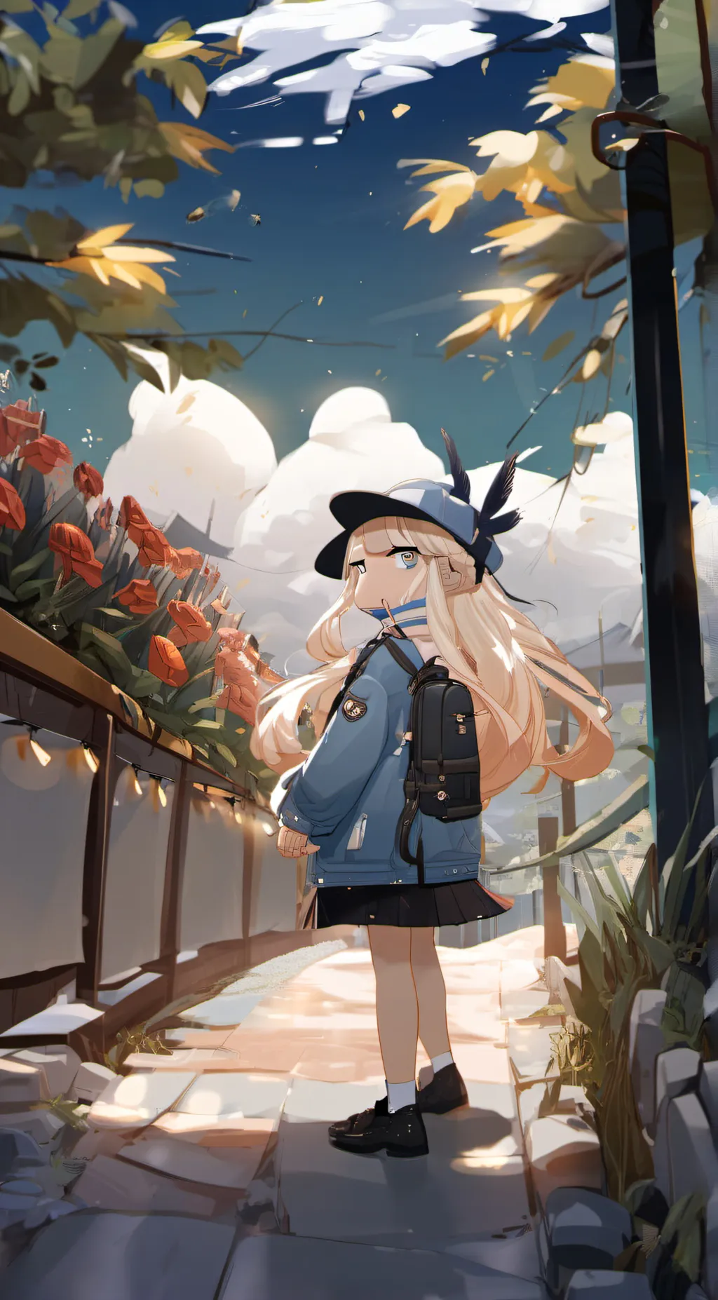 ai character: Kayla background