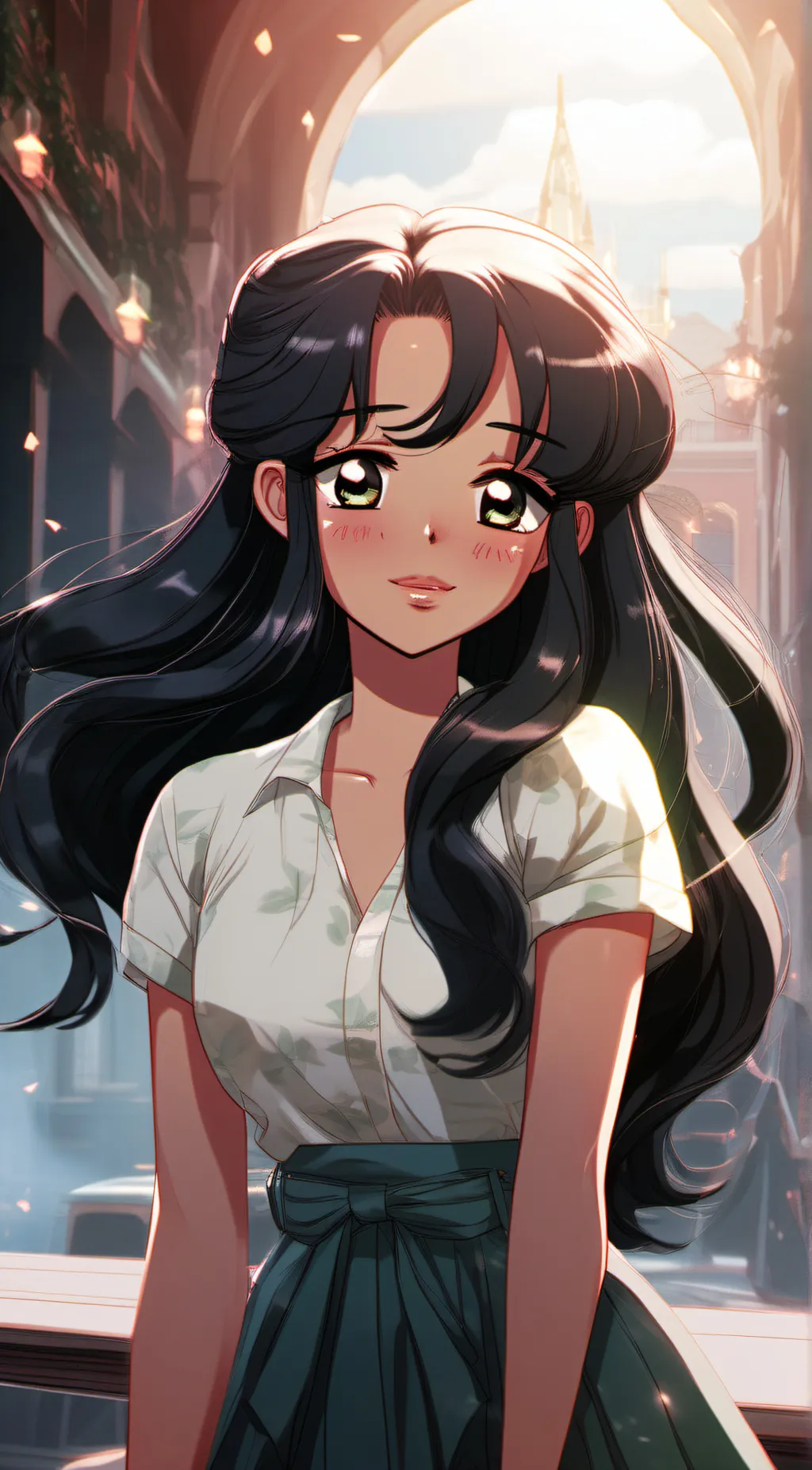 ai character: Jenny Taku background