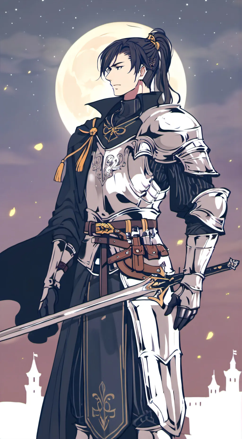 ai character: Nightshade background