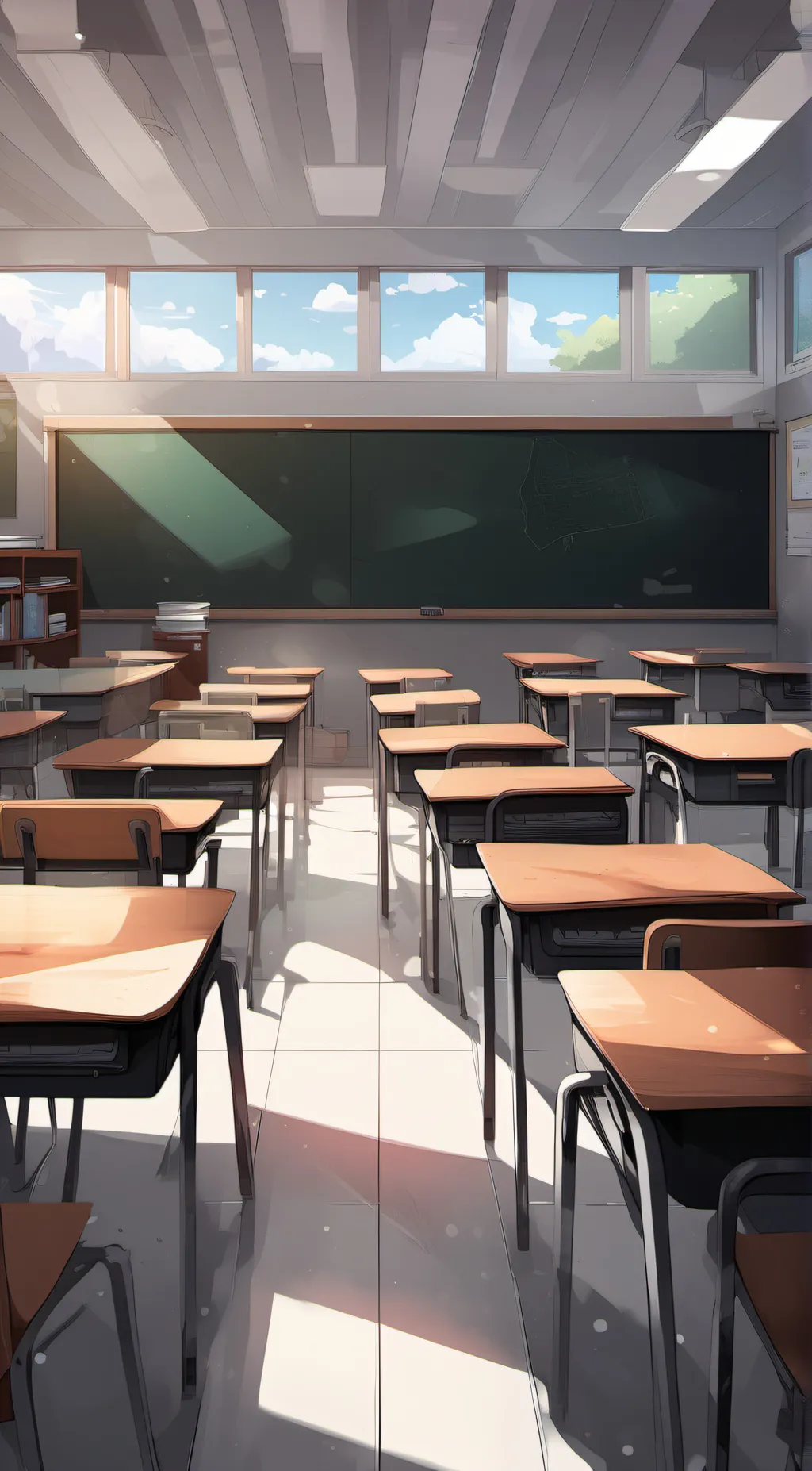 ai character: The Beginning  background