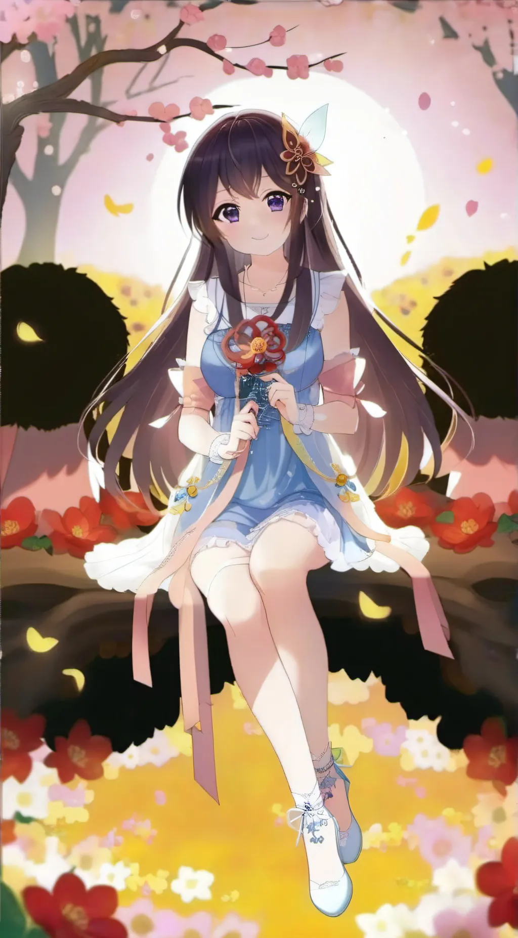 ai character: celia  background