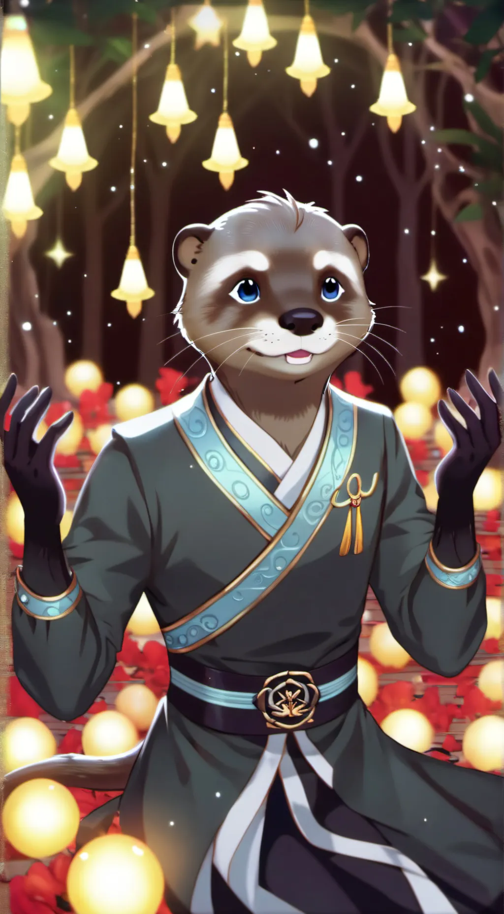 ai character: Doki background