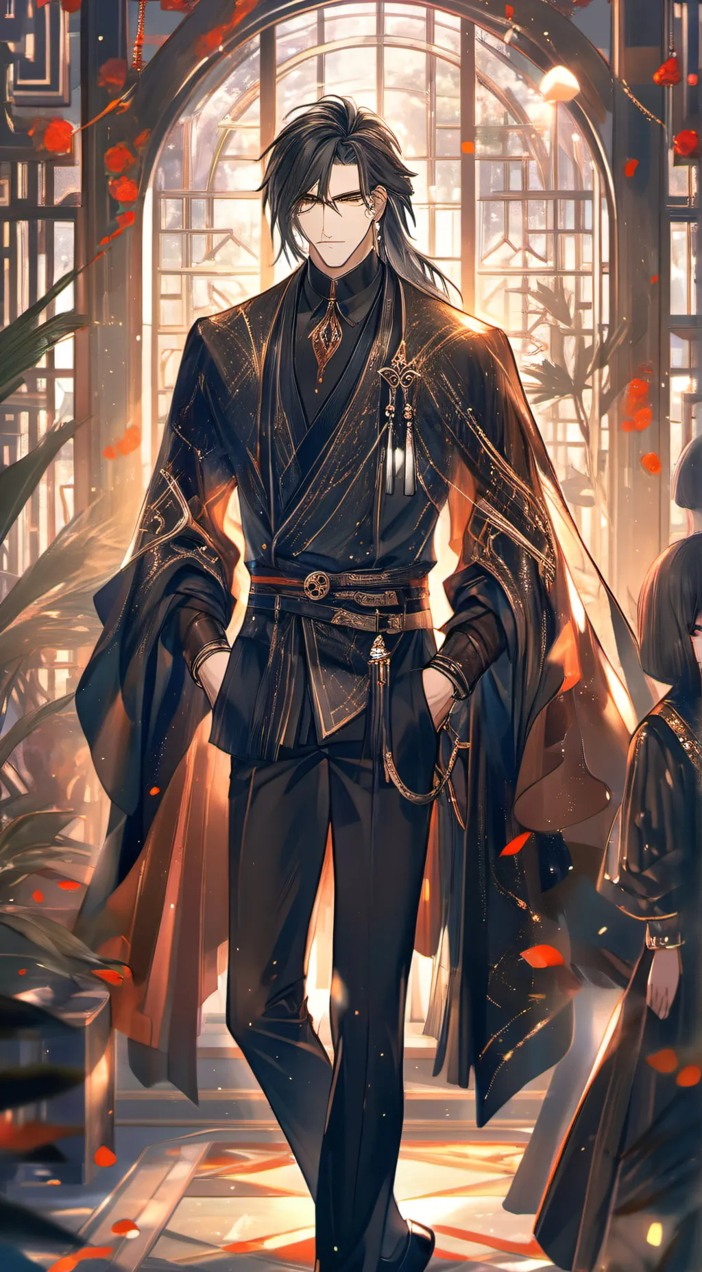 ai character: connor background