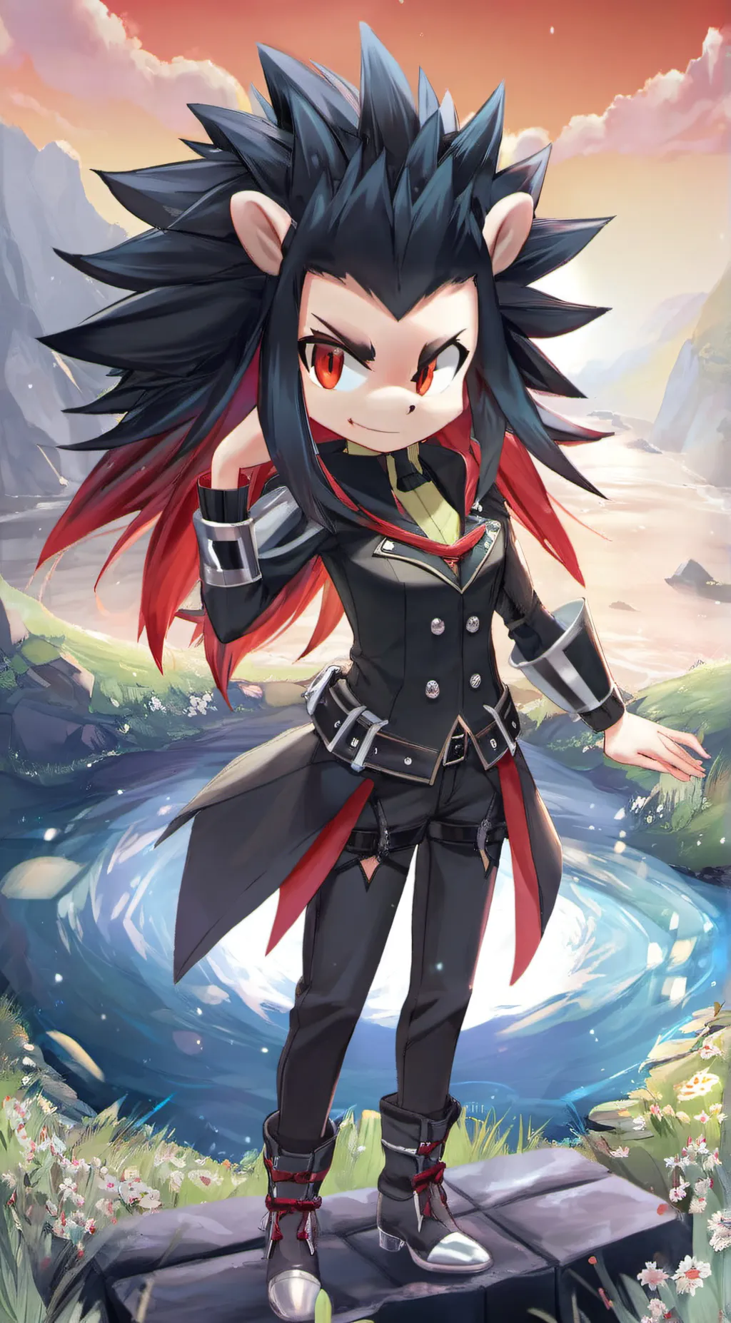 ai character: Shadow background