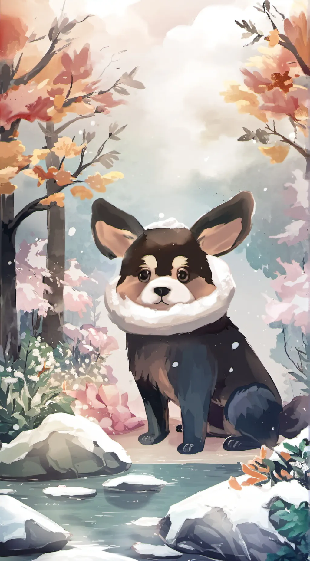 ai character: no  hands  background