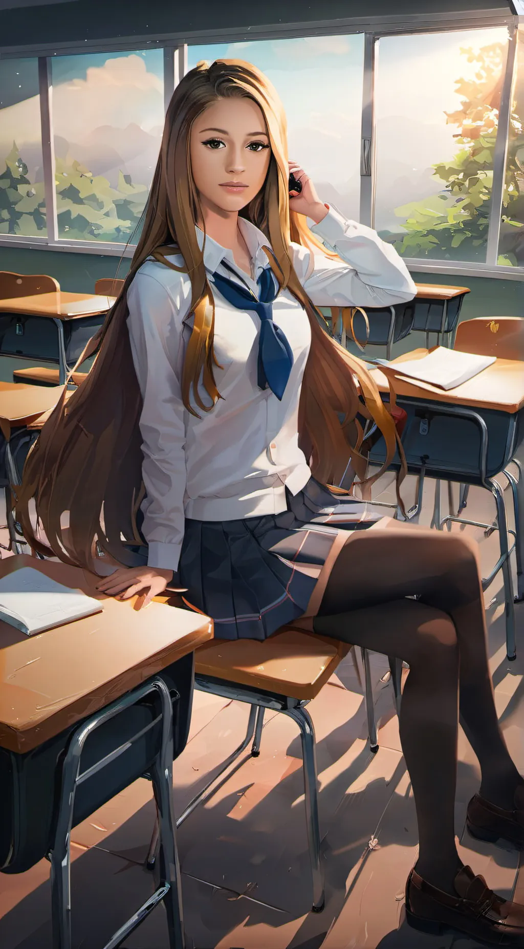 ai character: Marium background