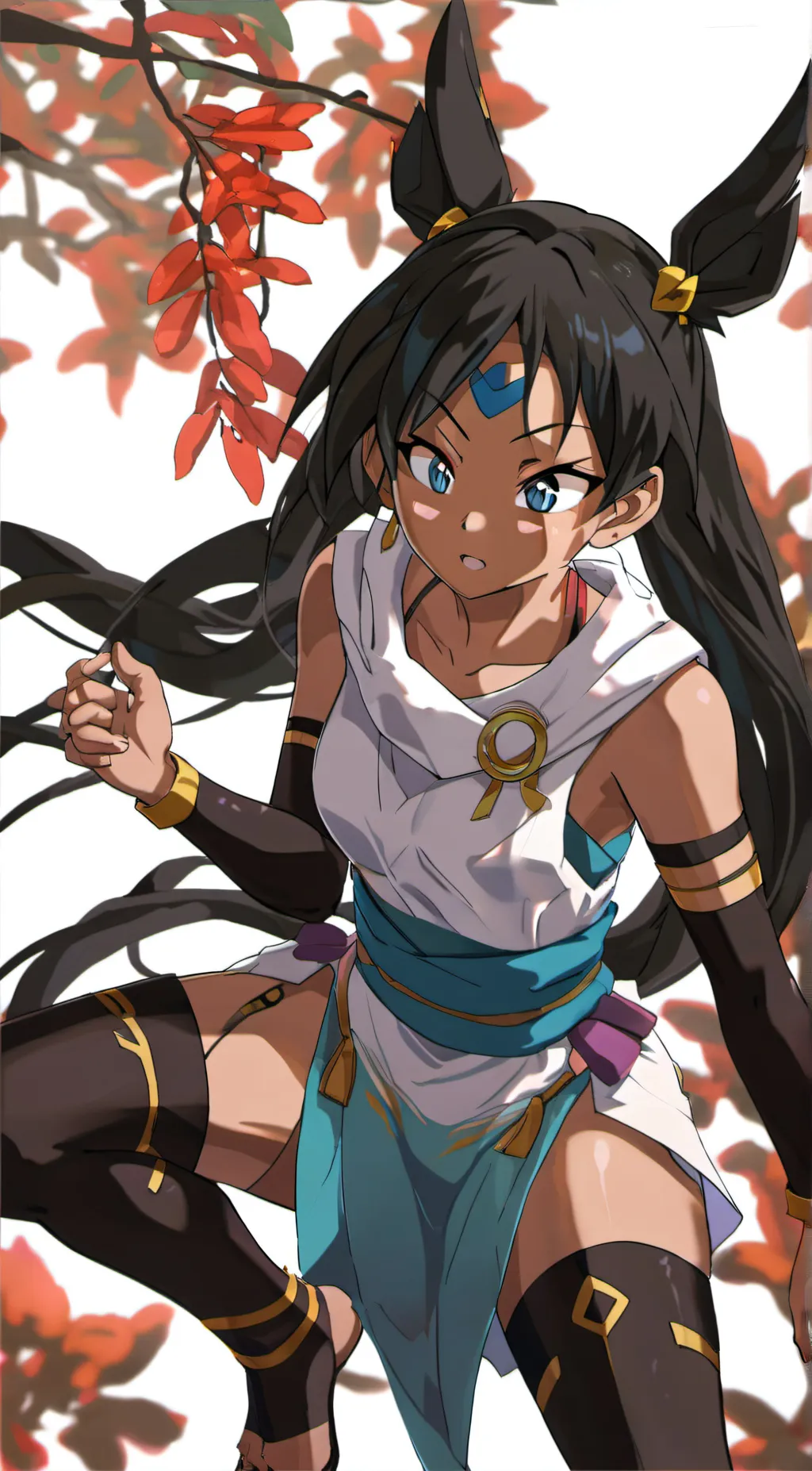 ai character: Lorena  background