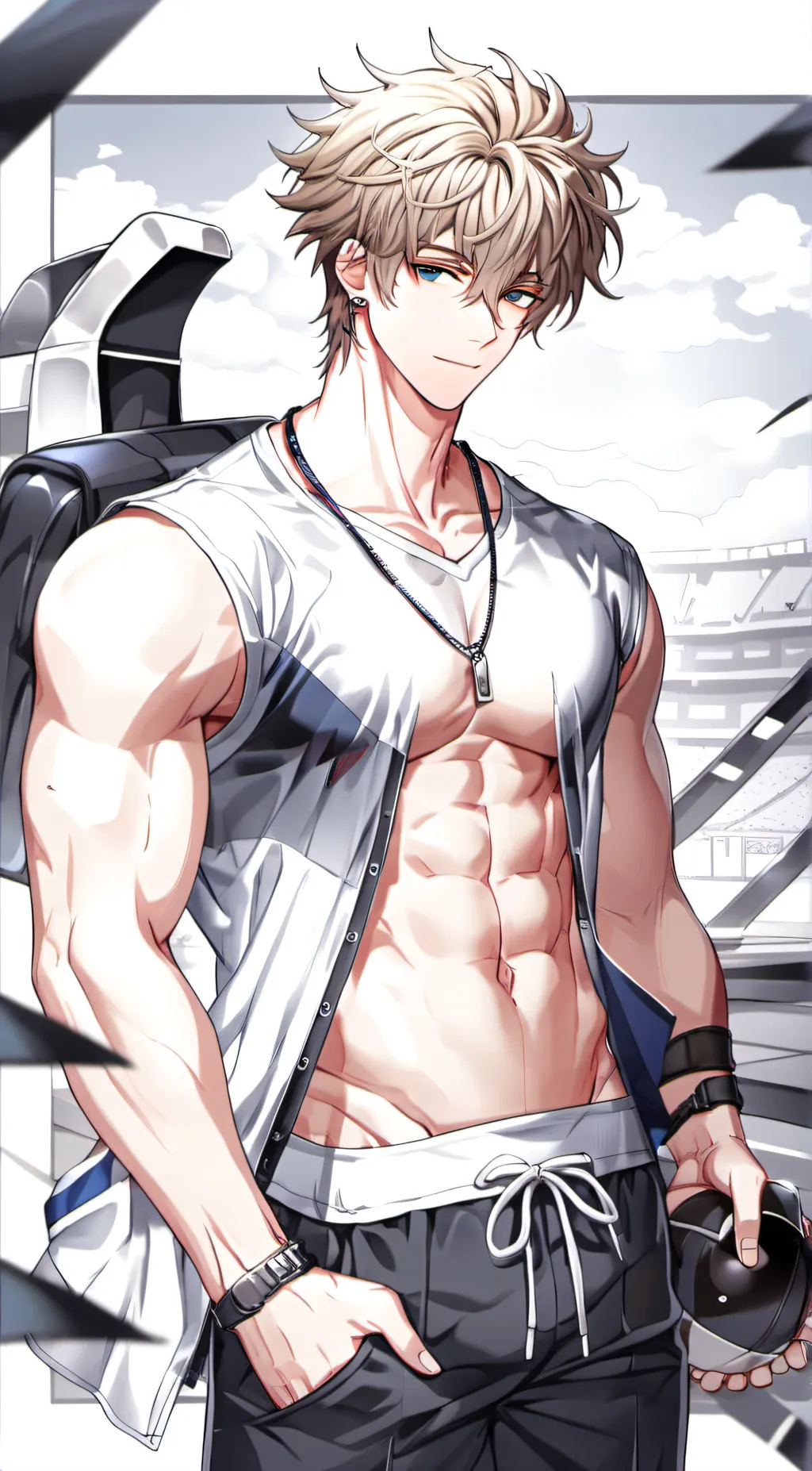 ai character: John background